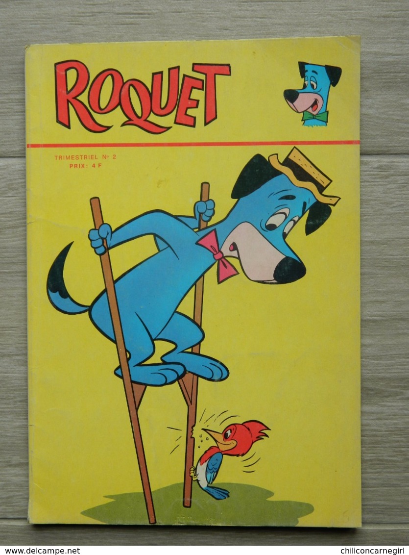 ROQUET N° 2 - Roquet Fait De L'espionnage - Les Pierrafeu - Grangallo - Augie Et Daddy - SAGEDITION - 1975 - Trimestriel - Sagédition