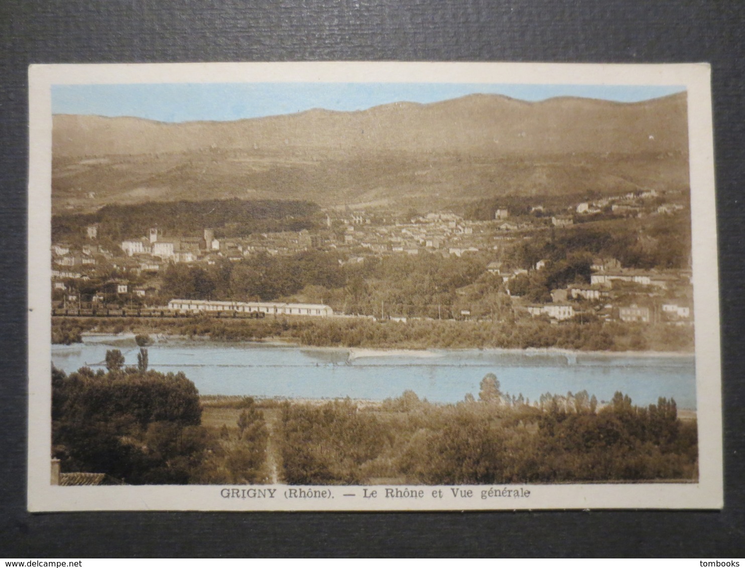 69 - Grigny - CPA - Le Rhône Et Vue Générale - J. Cellard , Lyon - TBE - - Grigny