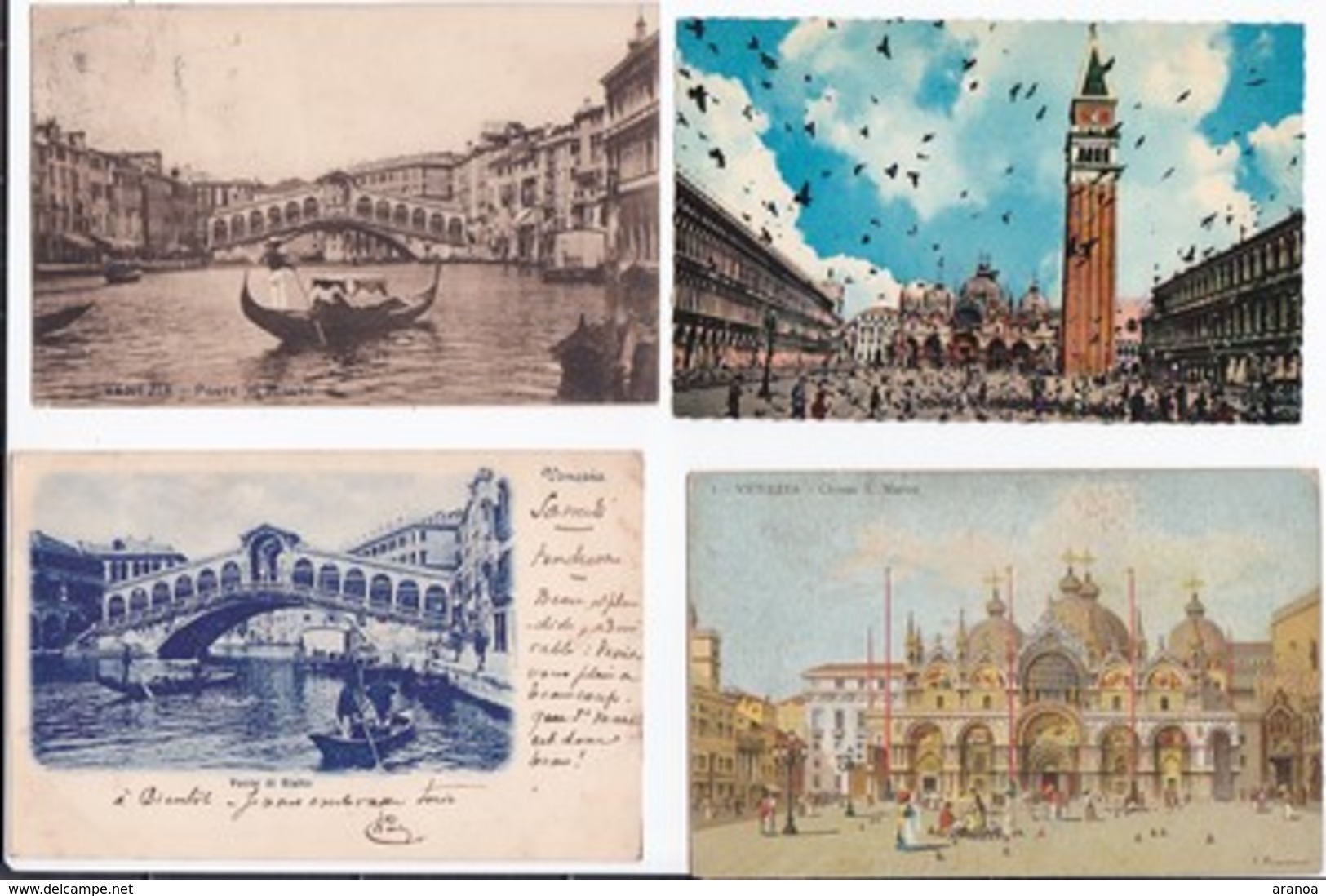 Italie(13) -- Venise-02- Lot de 49 cartes