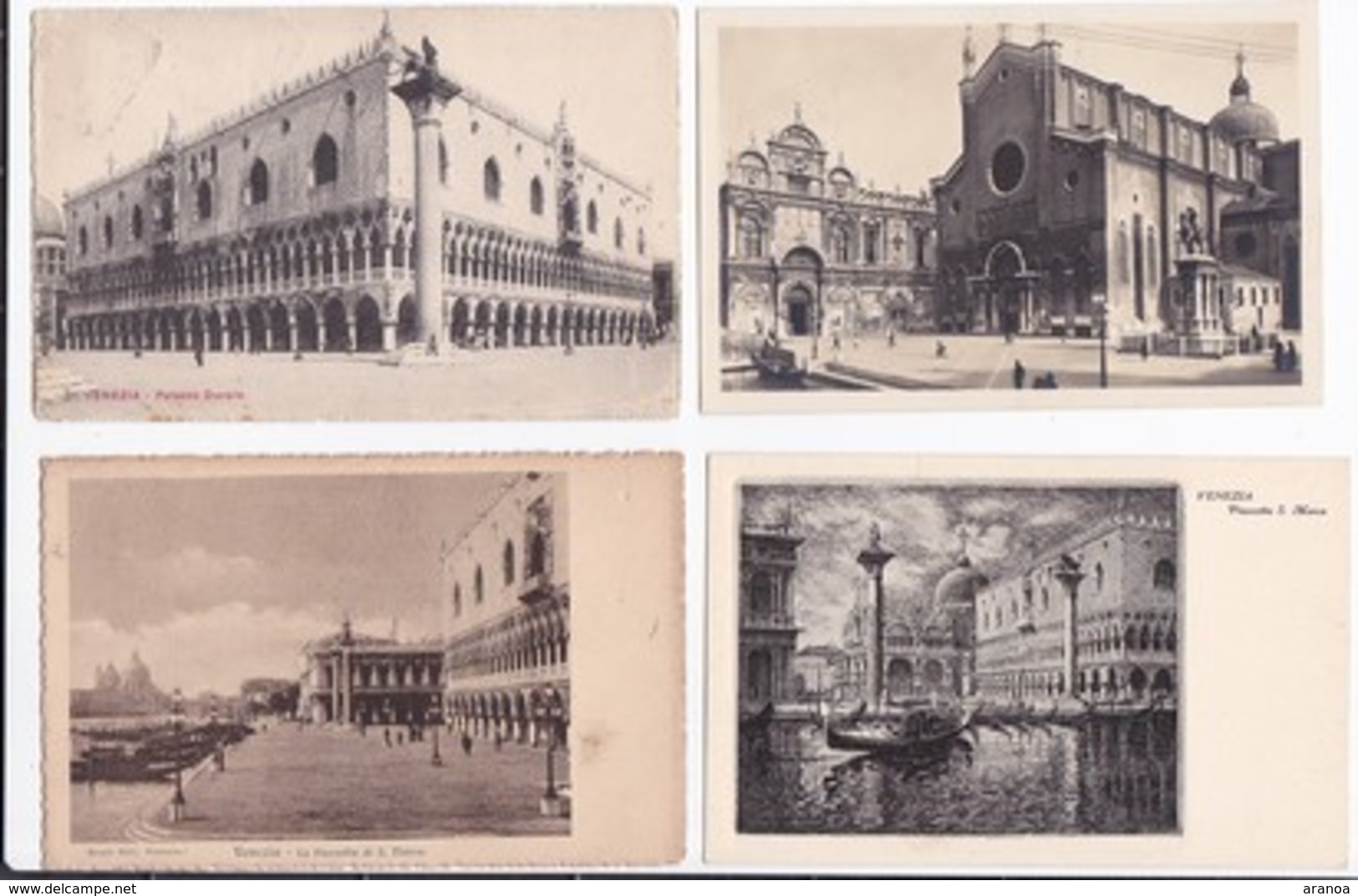 Italie(13) -- Venise-02- Lot de 49 cartes