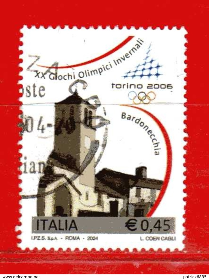 Italia ° - Anno -2004 - TORINO 2006 .  Unif. 2780.  Usato - 2001-10: Gebraucht