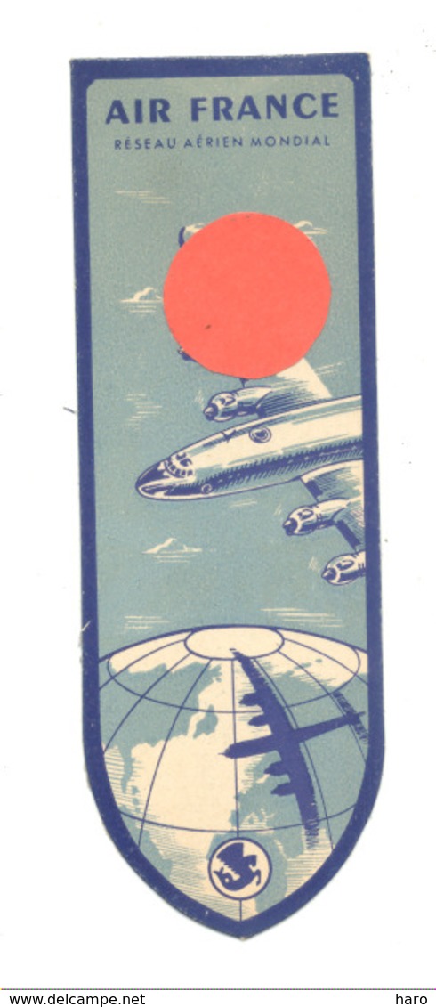 Marque-pages - AIR FRANCE, Aviation, Avion, Vol,... (b260) - Marque-Pages