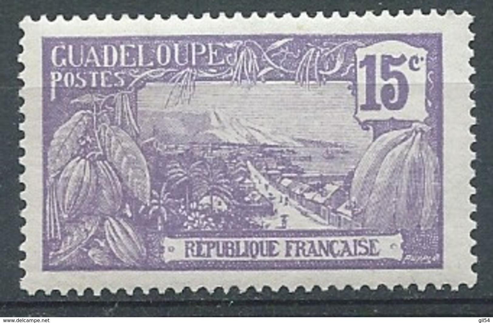 Guadeloupe  - Yvert N° 60 *  -  Ah 31521 - Ongebruikt