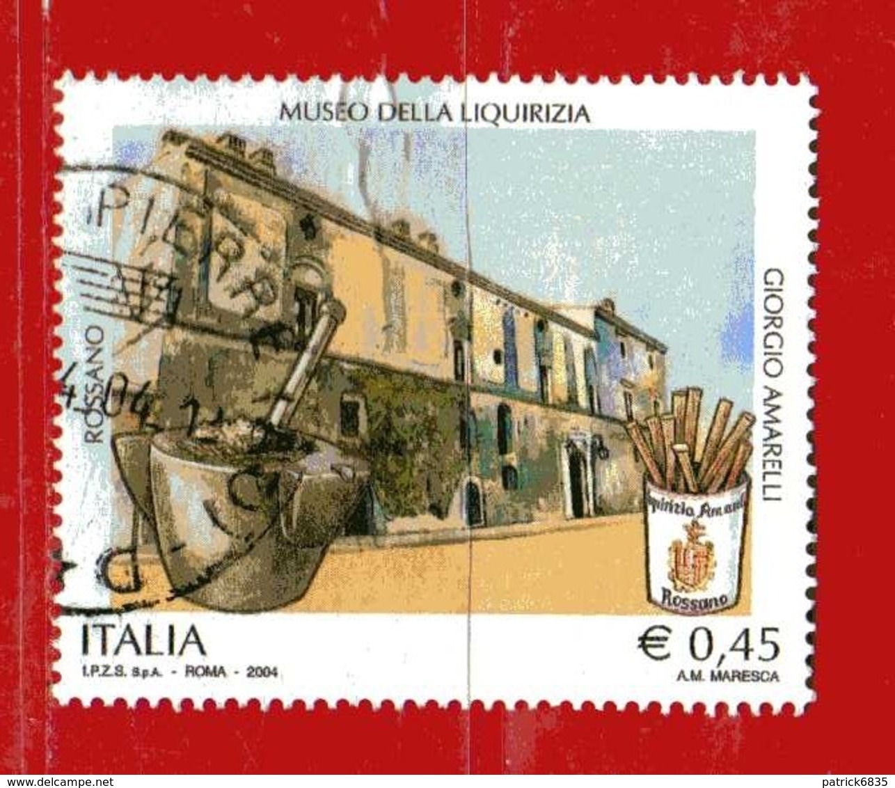 Italia ° - Anno -2004 -  MUSEO Della LIQUIRIZIA .  Unif. 2787.  Usato - 2001-10: Used