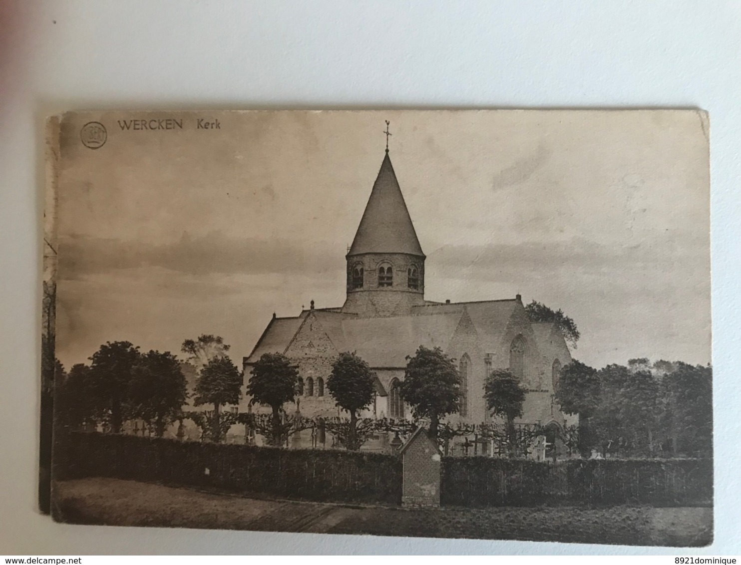 Wercken - Kerk Werken (Kortemark) - Gelopen Uitg. Verbanck Zarren - Kortemark