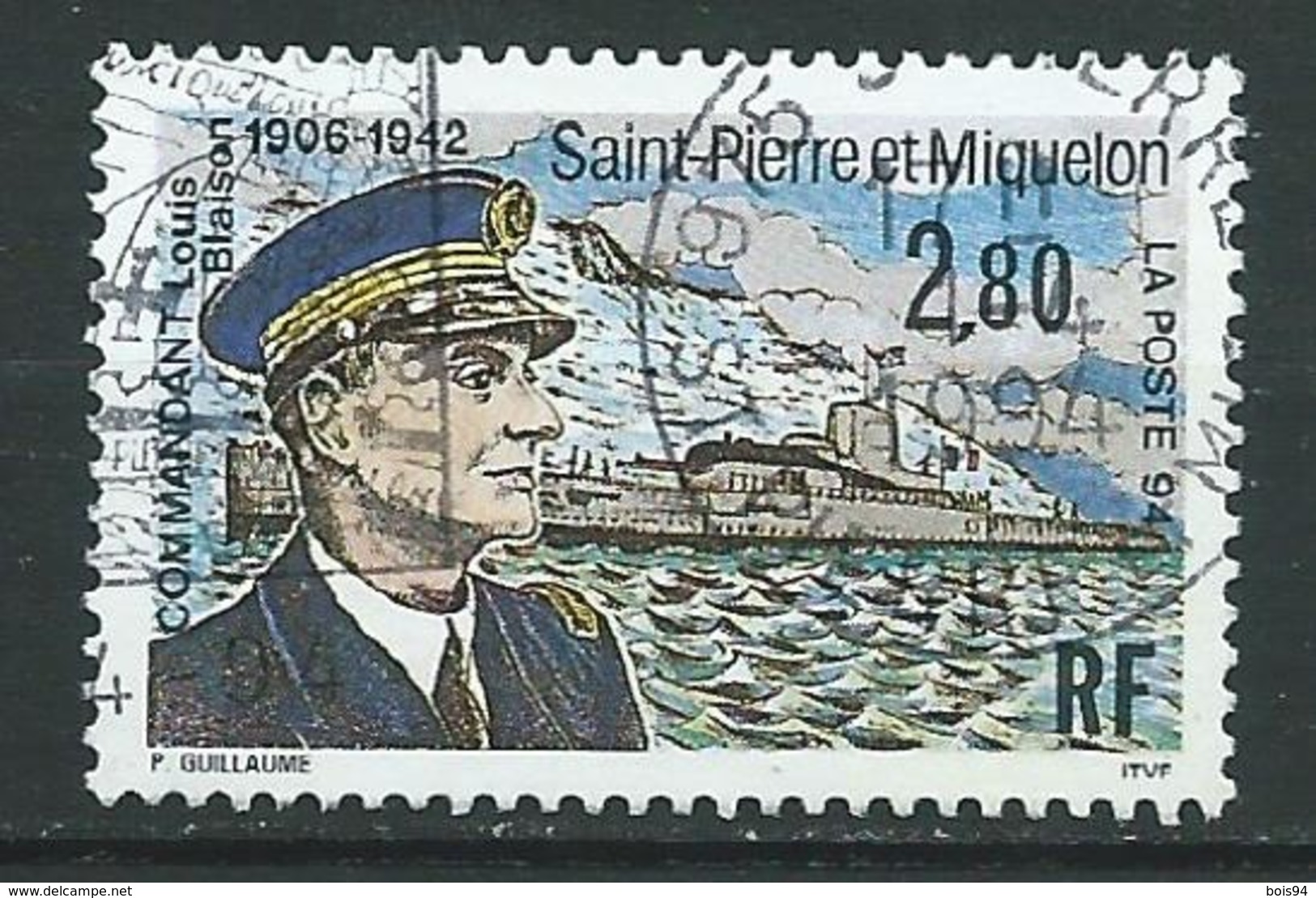 SAINT PIERRE ET MIQUELON 1994 . N° 592 . Oblitéré . - Oblitérés