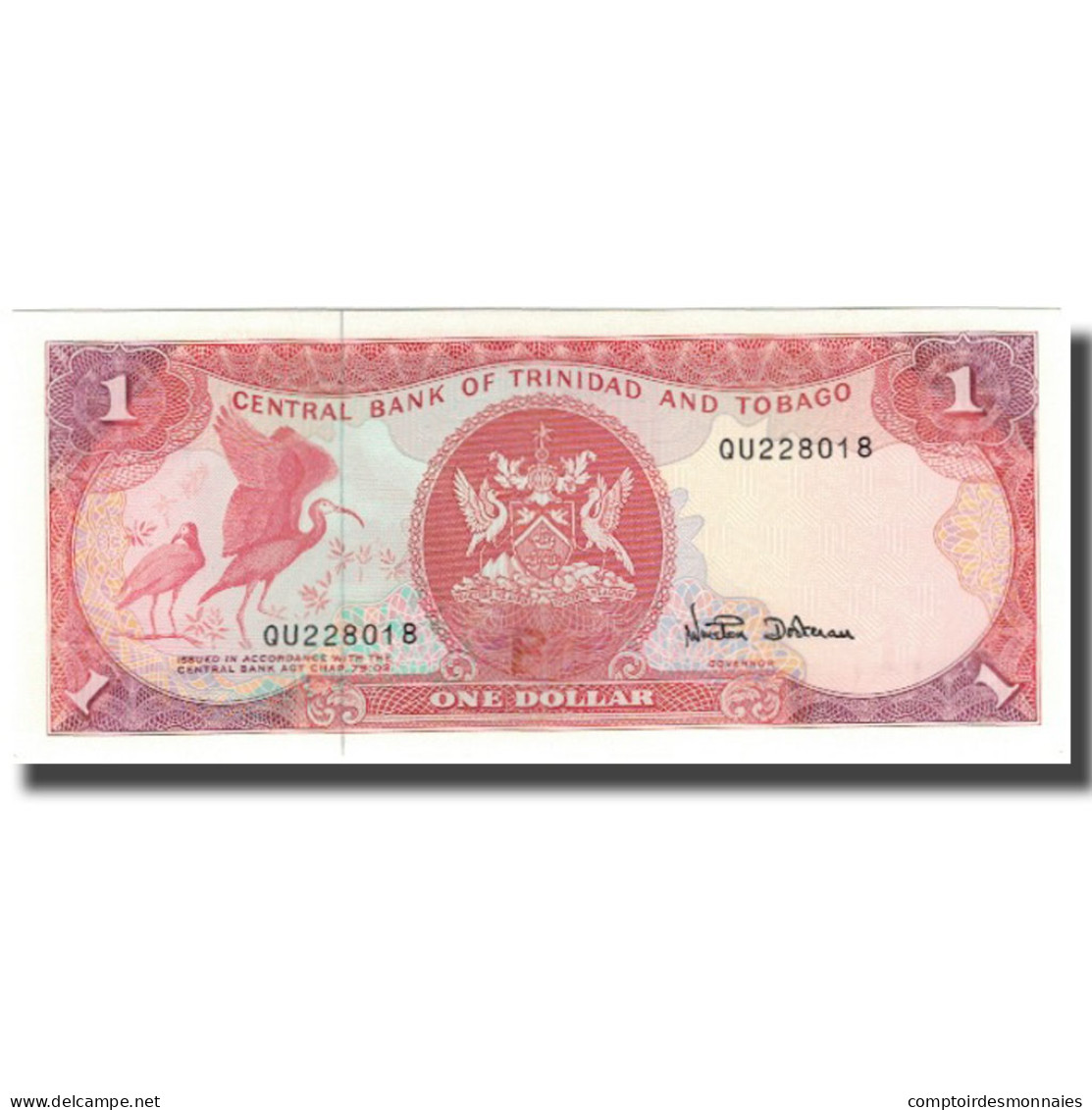 Billet, Trinidad And Tobago, 1 Dollar, KM:36d, NEUF - Trinidad En Tobago