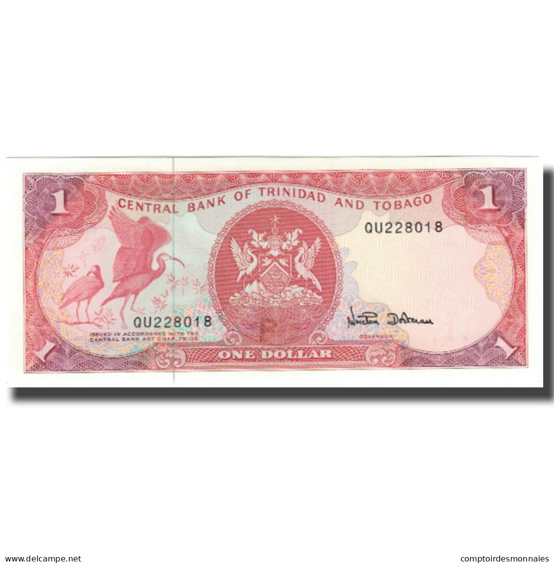 Billet, Trinidad And Tobago, 1 Dollar, KM:36d, NEUF - Trinité & Tobago