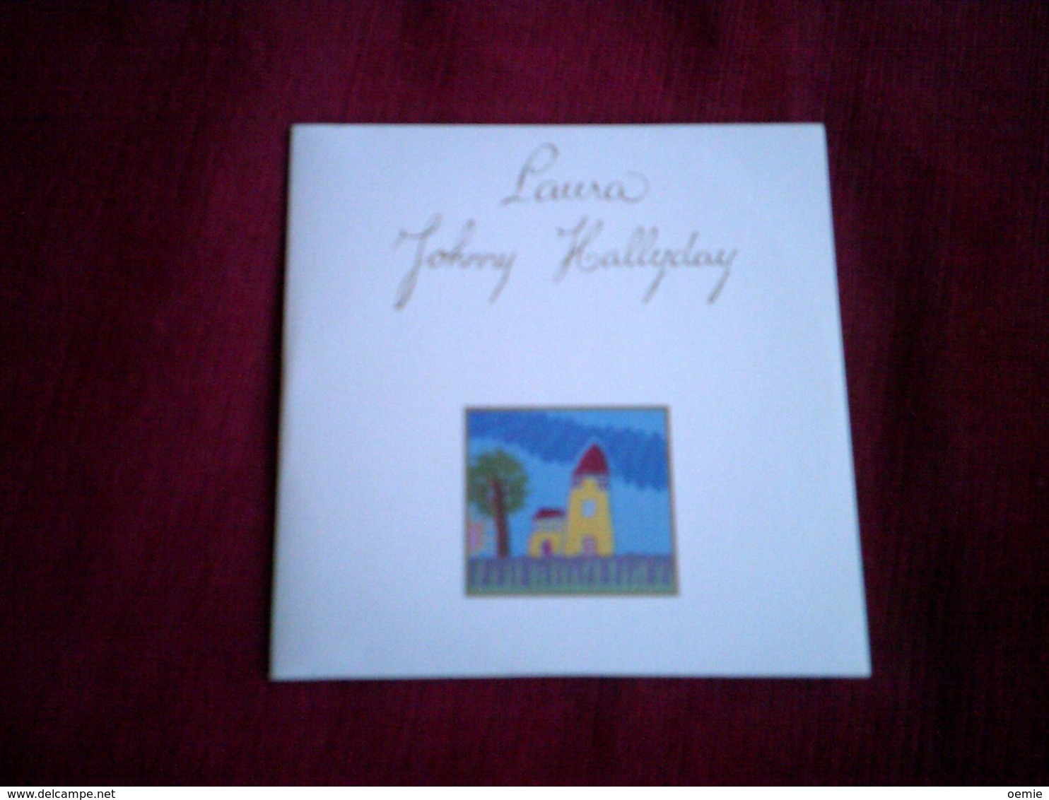 JOHNNY  HALLYDAY  /   LAURA    TON FILS   °  CD  SINGLE DE COLLECTION - Autres & Non Classés