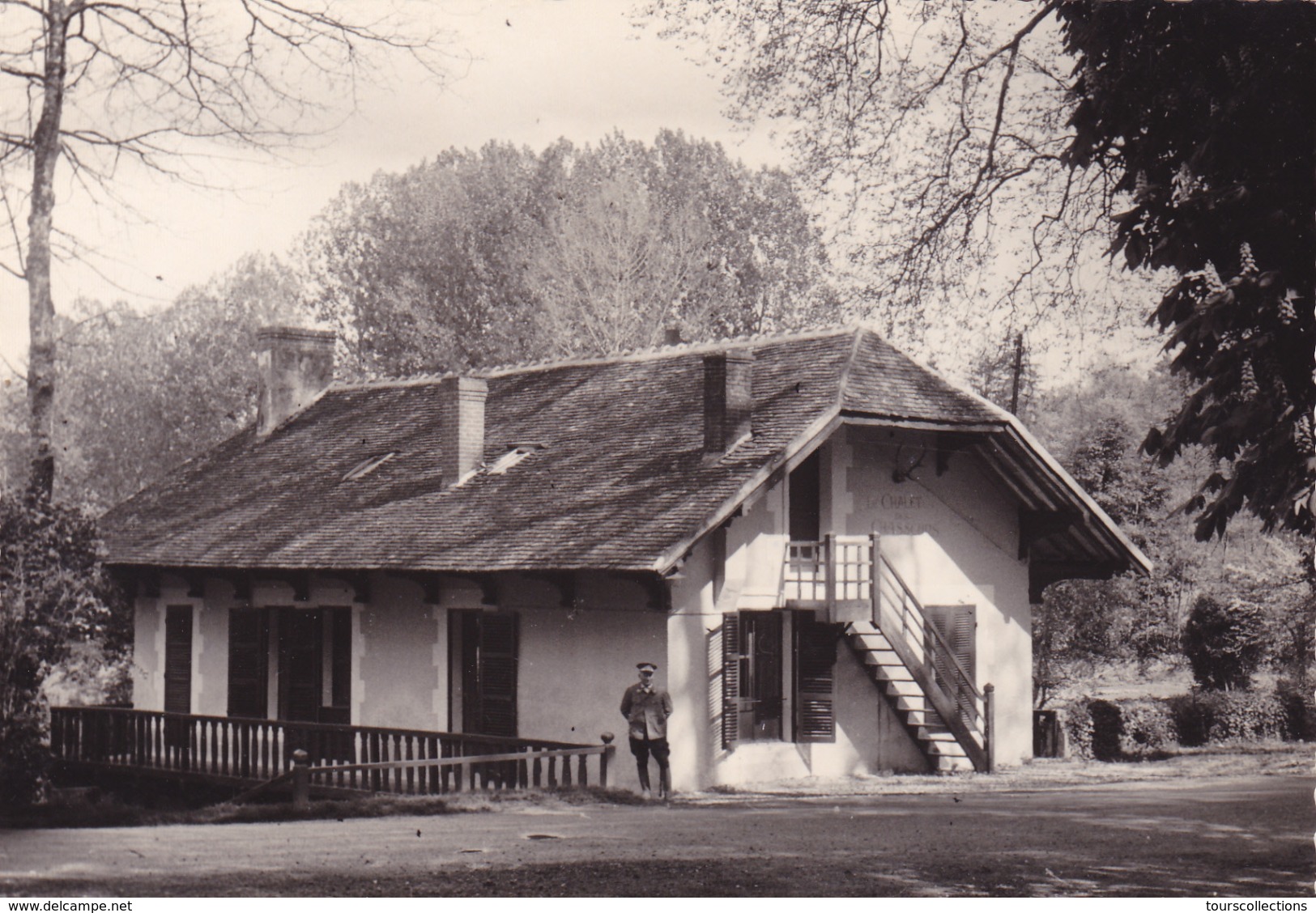 CPSM 37 @ CHANCEAUX Près LOCHES @ Le CHALET Des CHASSEURS En 1961 - Pavillon De Chasse - Autres & Non Classés