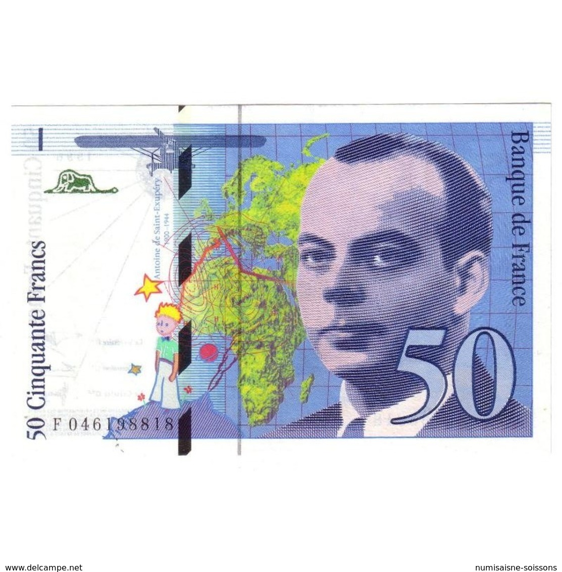 FAY 73/03 - 50 FRANCS SAINT EXUPERY - 1996 - NEUF - PICK 157A - - 50 F 1992-1999 ''St Exupéry''