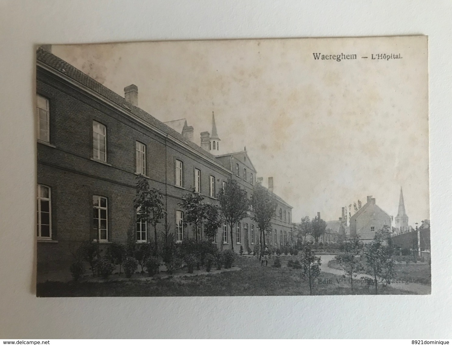 Waregem - Waereghem -  L'Hôpital - Gelopen 1910 - Waregem