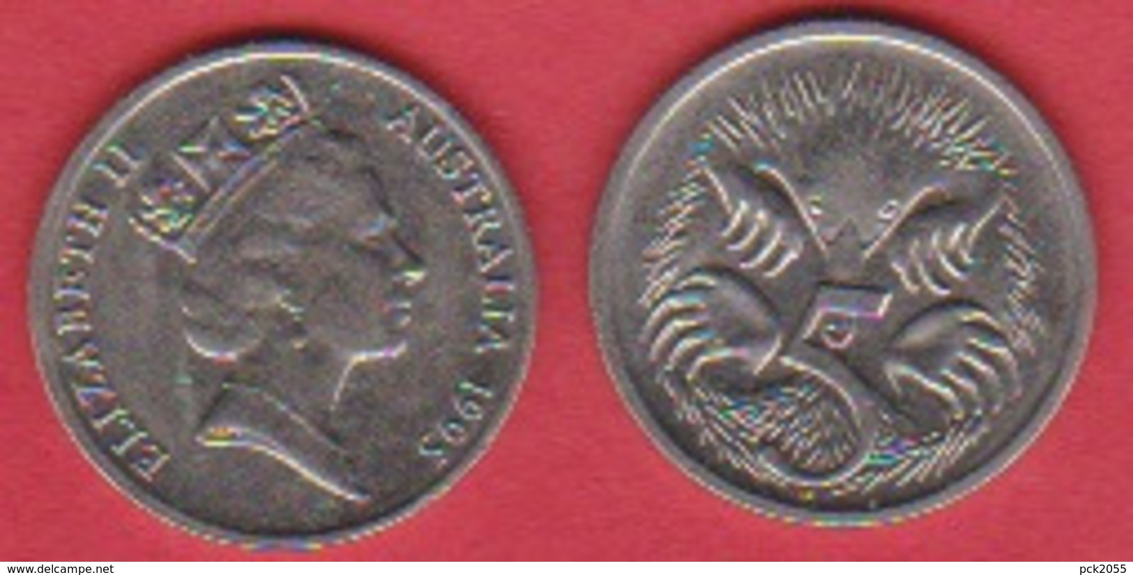 Australien 5 Cents 1998 K-N Kurzschnabeligel Schön Nr.67 KM 80 - 5 Cents