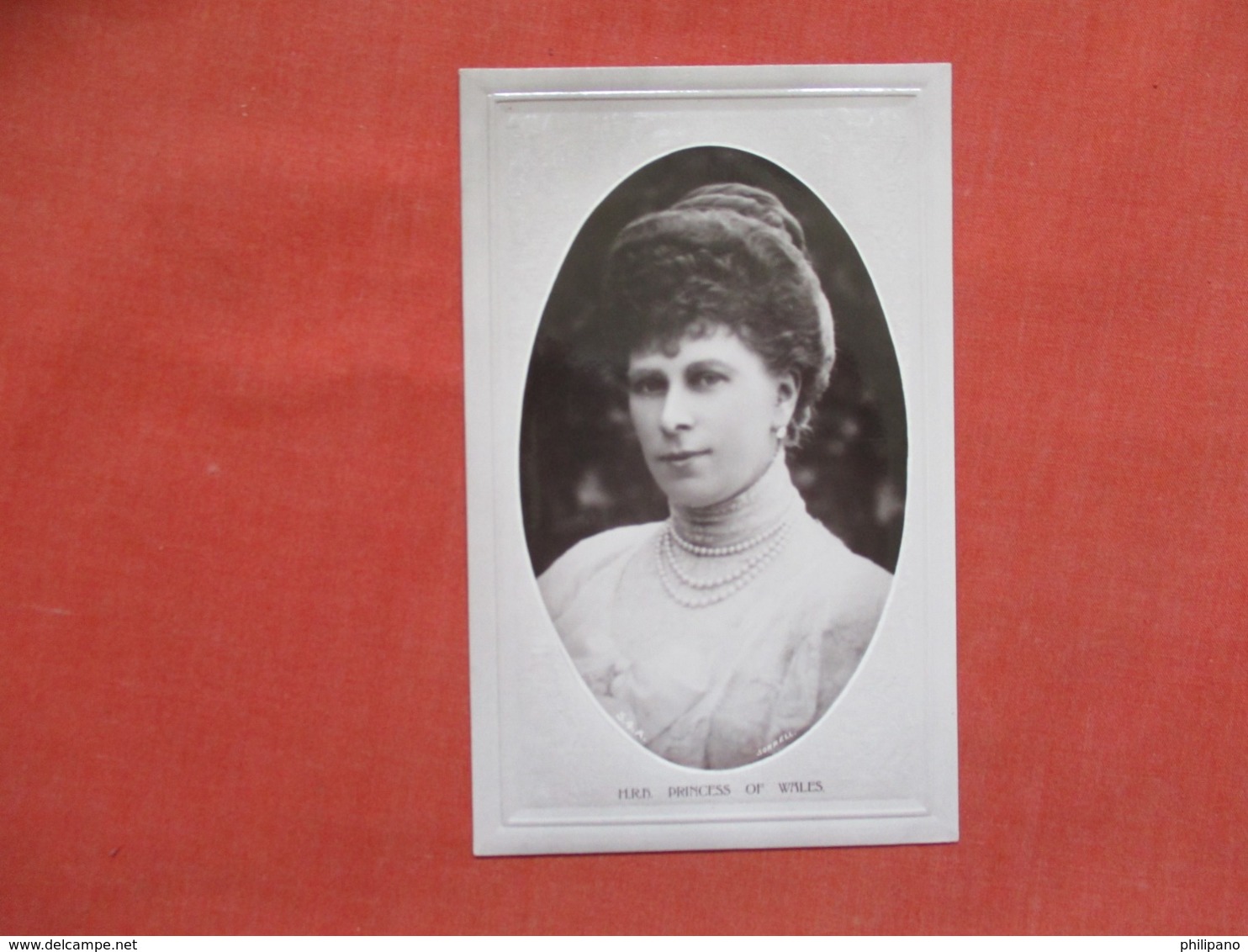 Embossed H.R.H  Princess Of Wales > Ref   3600 - Royal Families