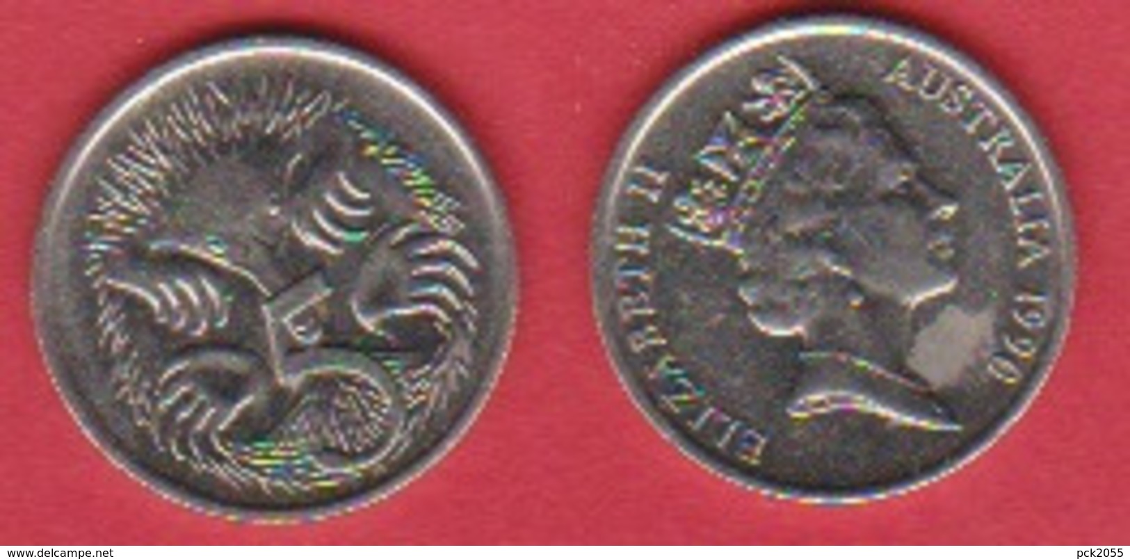 Australien 5 Cents 1990 K-N Kurzschnabeligel Schön Nr.67 KM 80 - 5 Cents