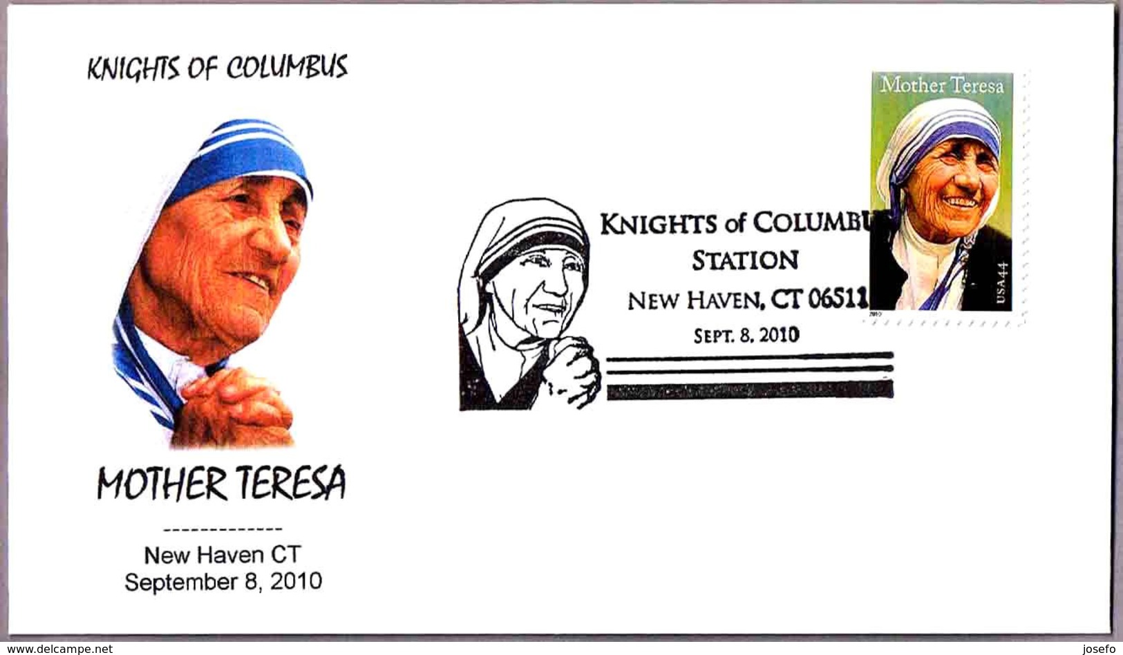 MADRE TERESA DE CALCUTA. New Haven CT 2010 - Mutter Teresa