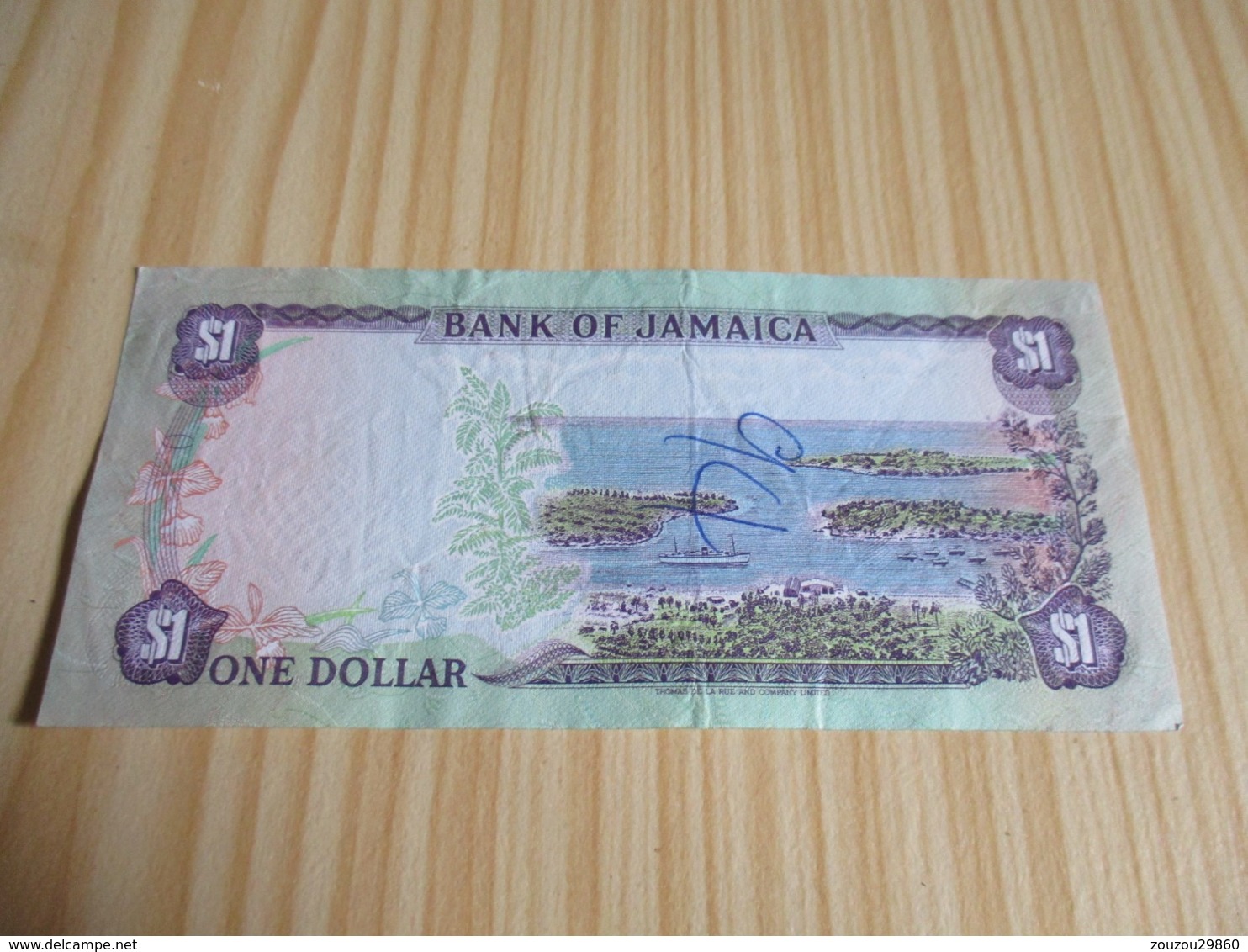 Jamaïque.Billet 1 Dollar Bustamante. 01/07/1989 - Jamaica