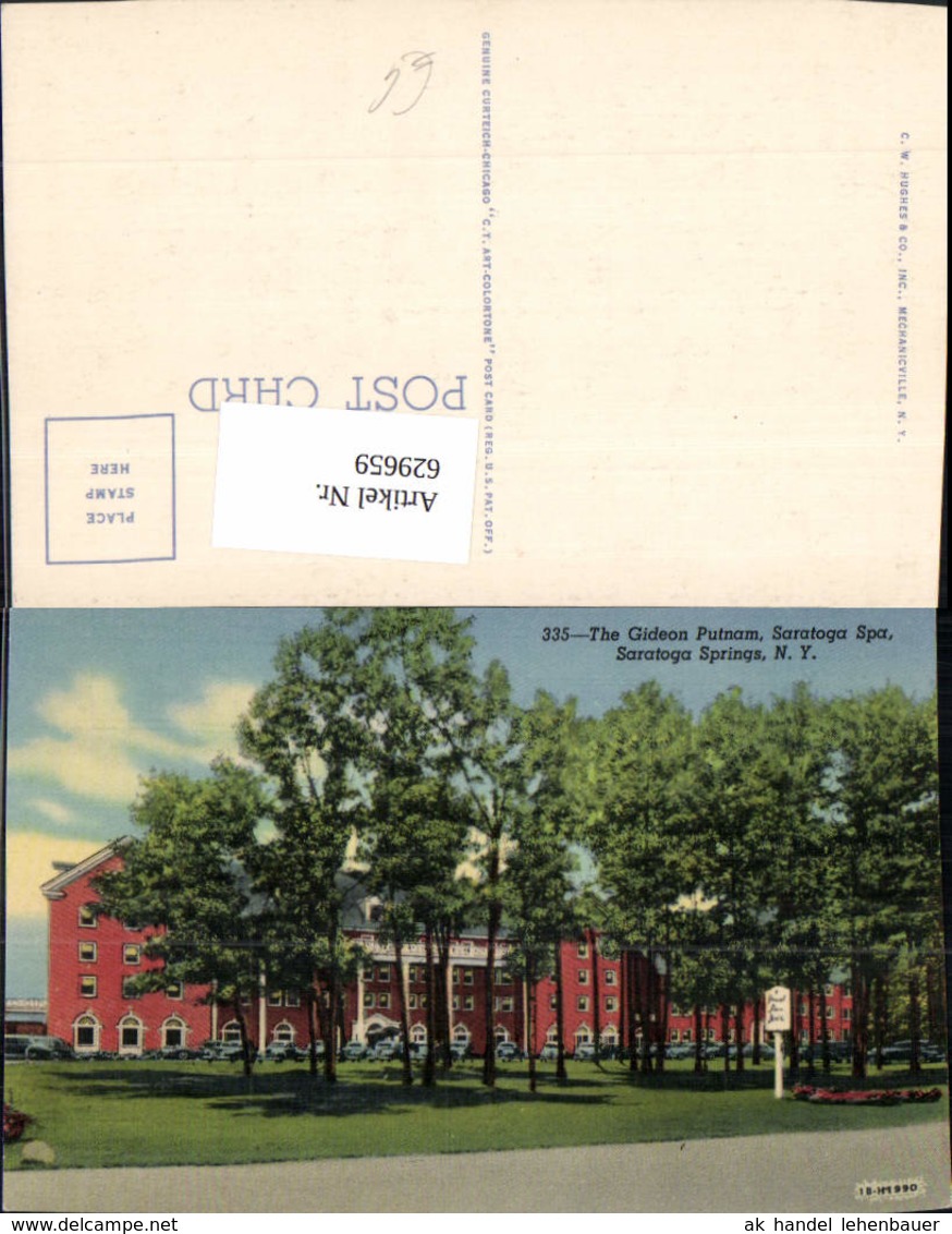 629659,The Gideon Putnam Saratoga Spa Saratoga Springs New York - Sonstige & Ohne Zuordnung