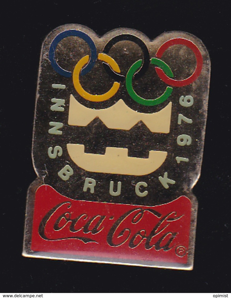 59788-Pin's.Coca-Cola.Jeux Olympiques.Insbruck. - Coca-Cola