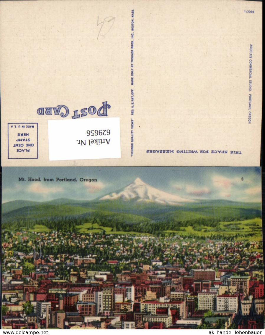 629656,Mount Hood From Portland Oregon - Sonstige & Ohne Zuordnung