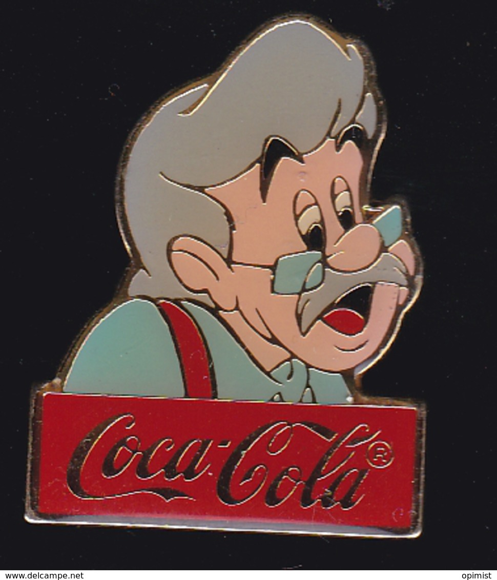 59797-Pin's.Coca-Cola.Disney.Gepetto - Coca-Cola