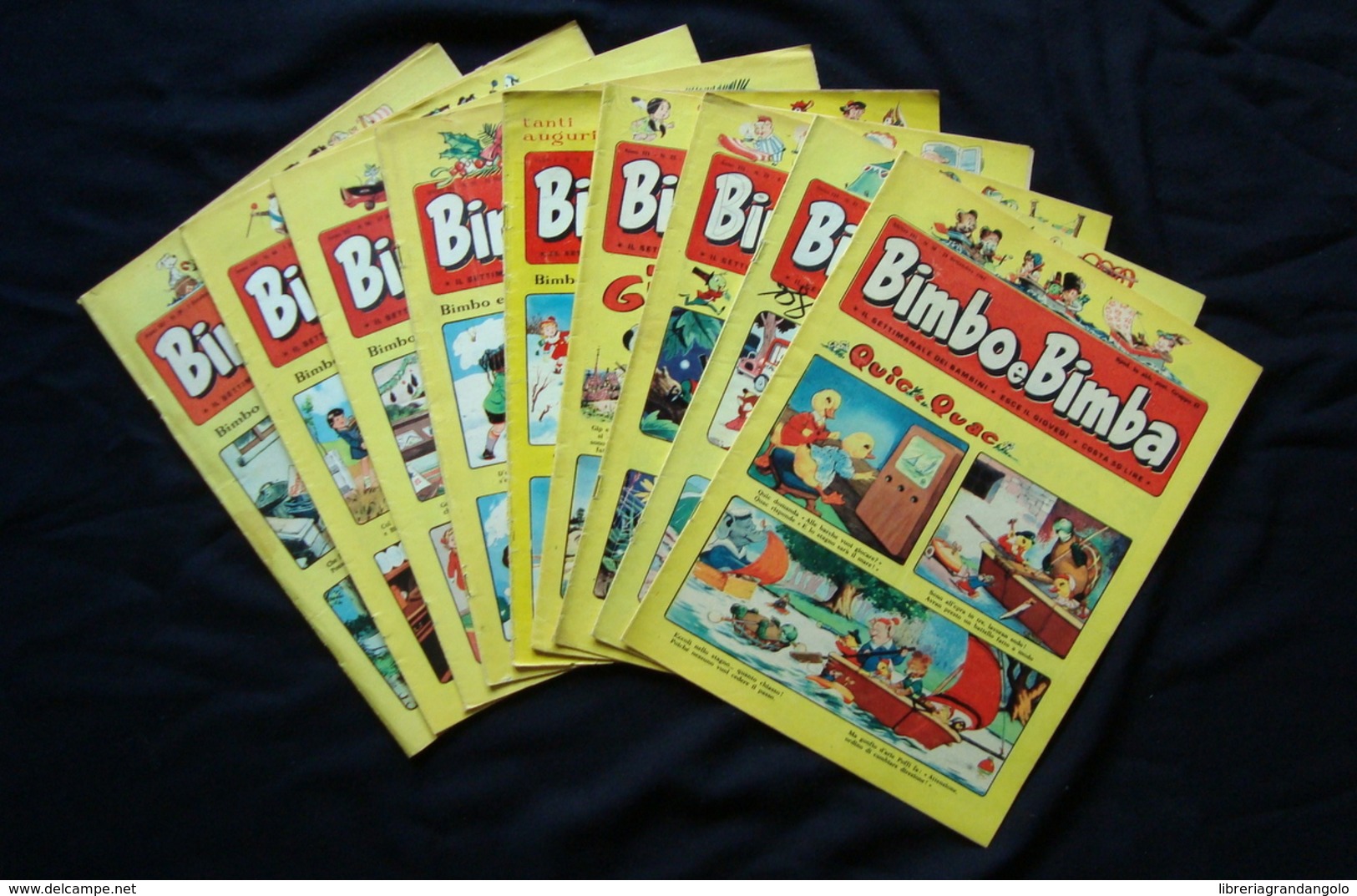 Bimbo E Bimba 1961 1959 Dieci Numeri Fumetti Infanzia Fiabe Pancio Saltamartino - Non Classificati