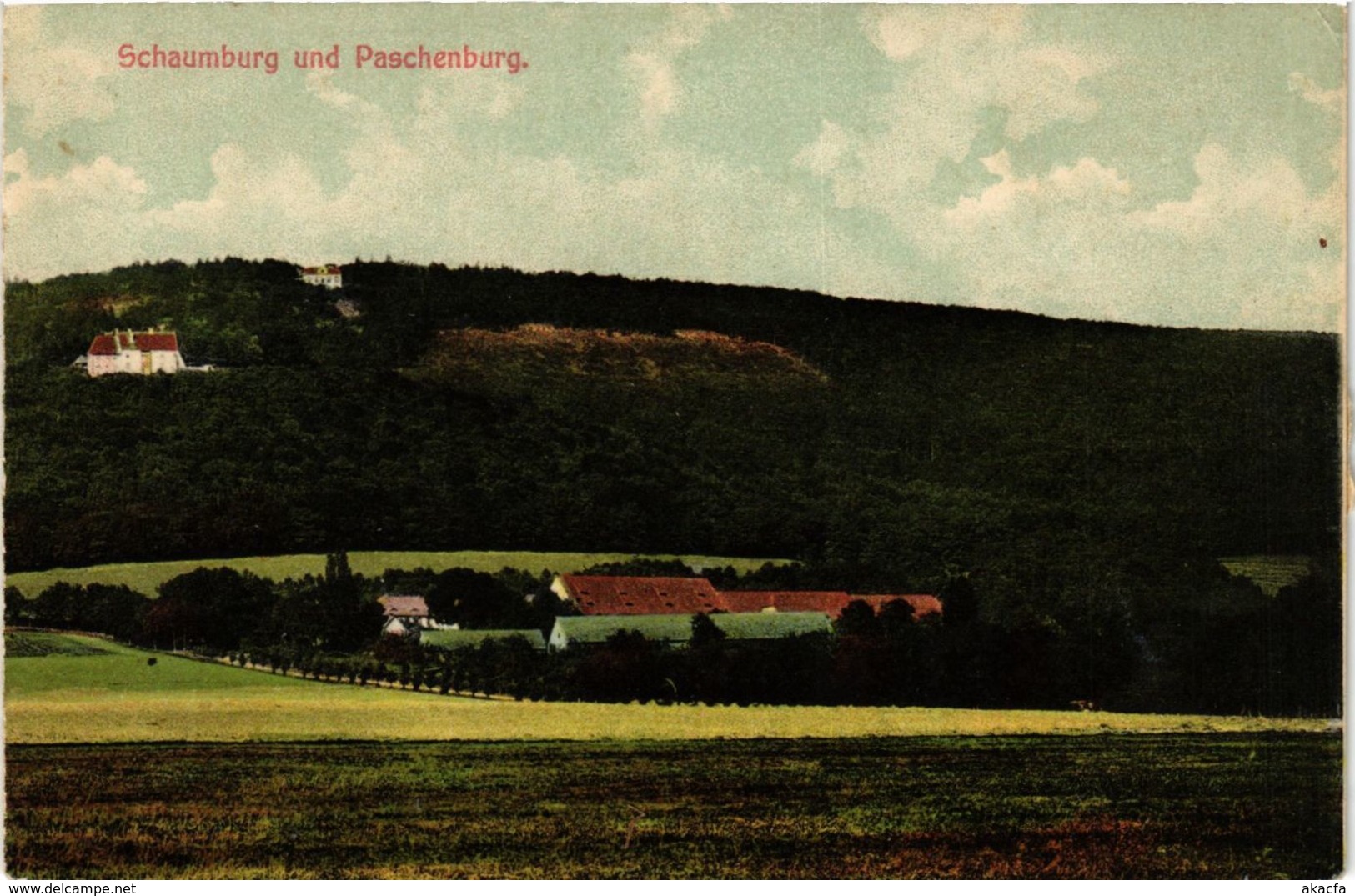 CPA AK SCHAUMBURG Und PASCHENBURG (865091) - Schaumburg