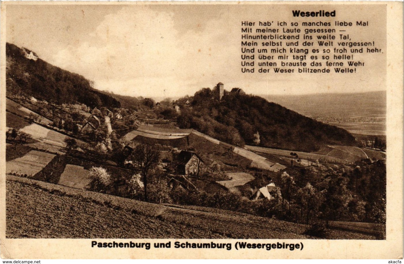 CPA AK PASCHENBURG U. SCHAUMBURG (865157) - Schaumburg