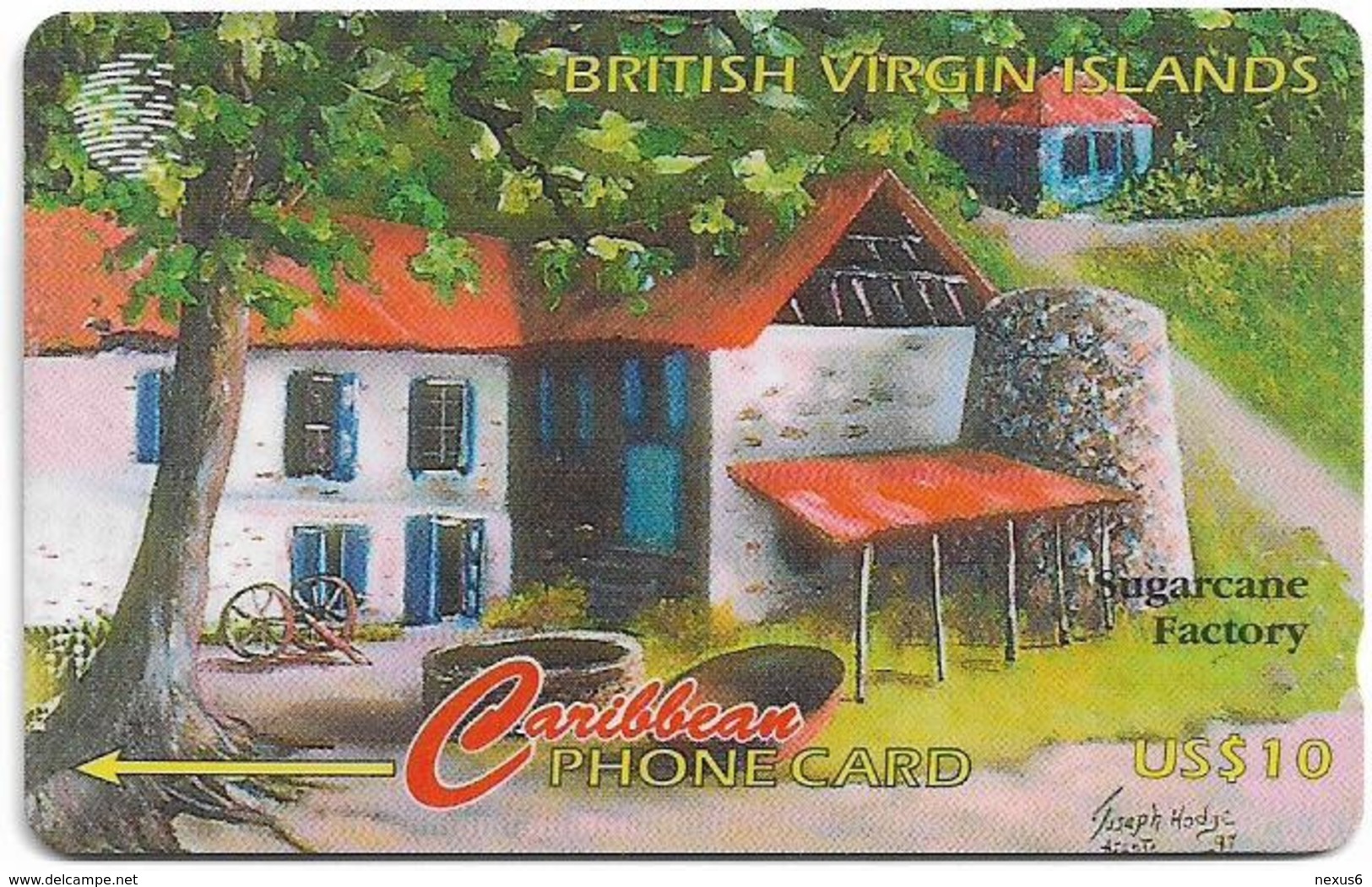 British Virgin Islands - Sugarcane Factory, 193CBVJ, 1998, 15.000ex, Used - Vierges (îles)