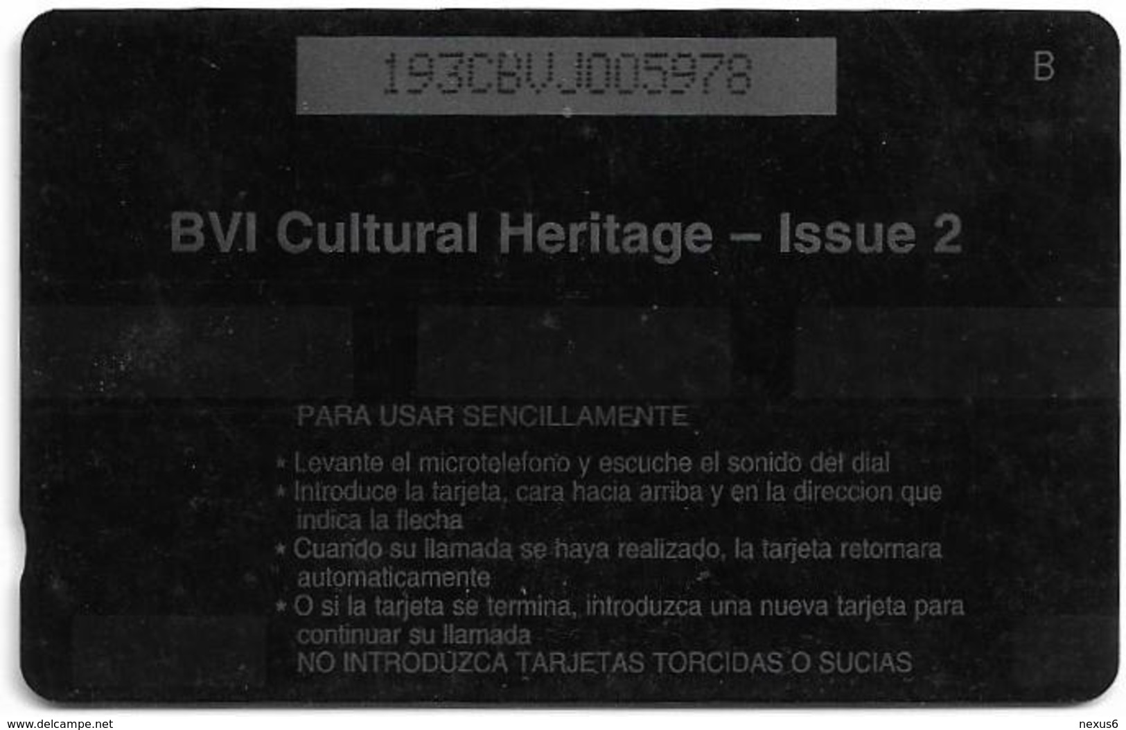 British Virgin Islands - Sugarcane Factory, 193CBVJ, 1998, 15.000ex, Used - Vierges (îles)