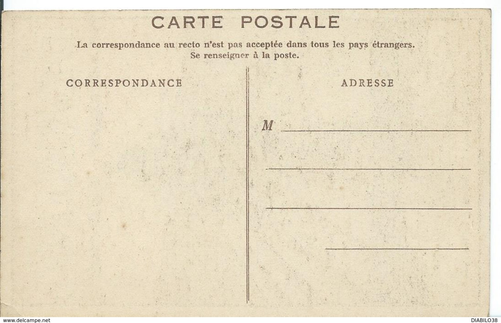 CARTE PUBLICITAIRE   DEERING ..TRACTEURS AGRICOLES - Werbepostkarten