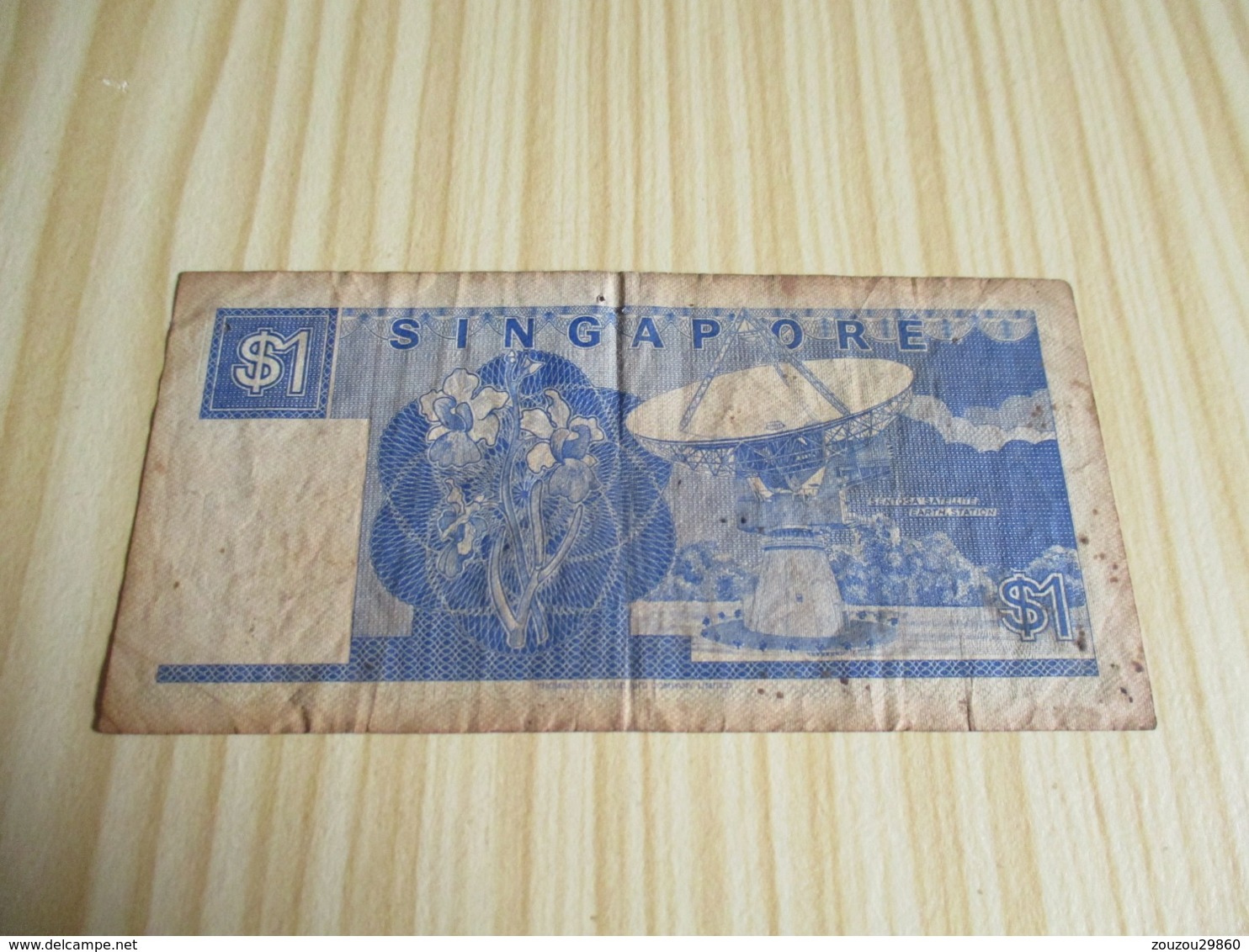 Singapour.Billet 1 Dollar. - Singapore