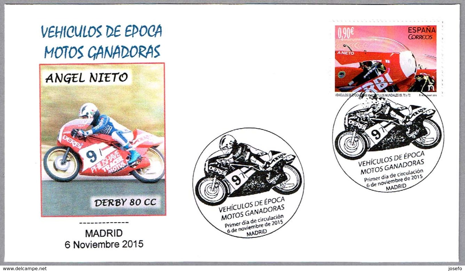 Motos Ganadoras - MOTOS DERBY 80 Cc. SPD/FDC Madrid 2015 - Motorbikes