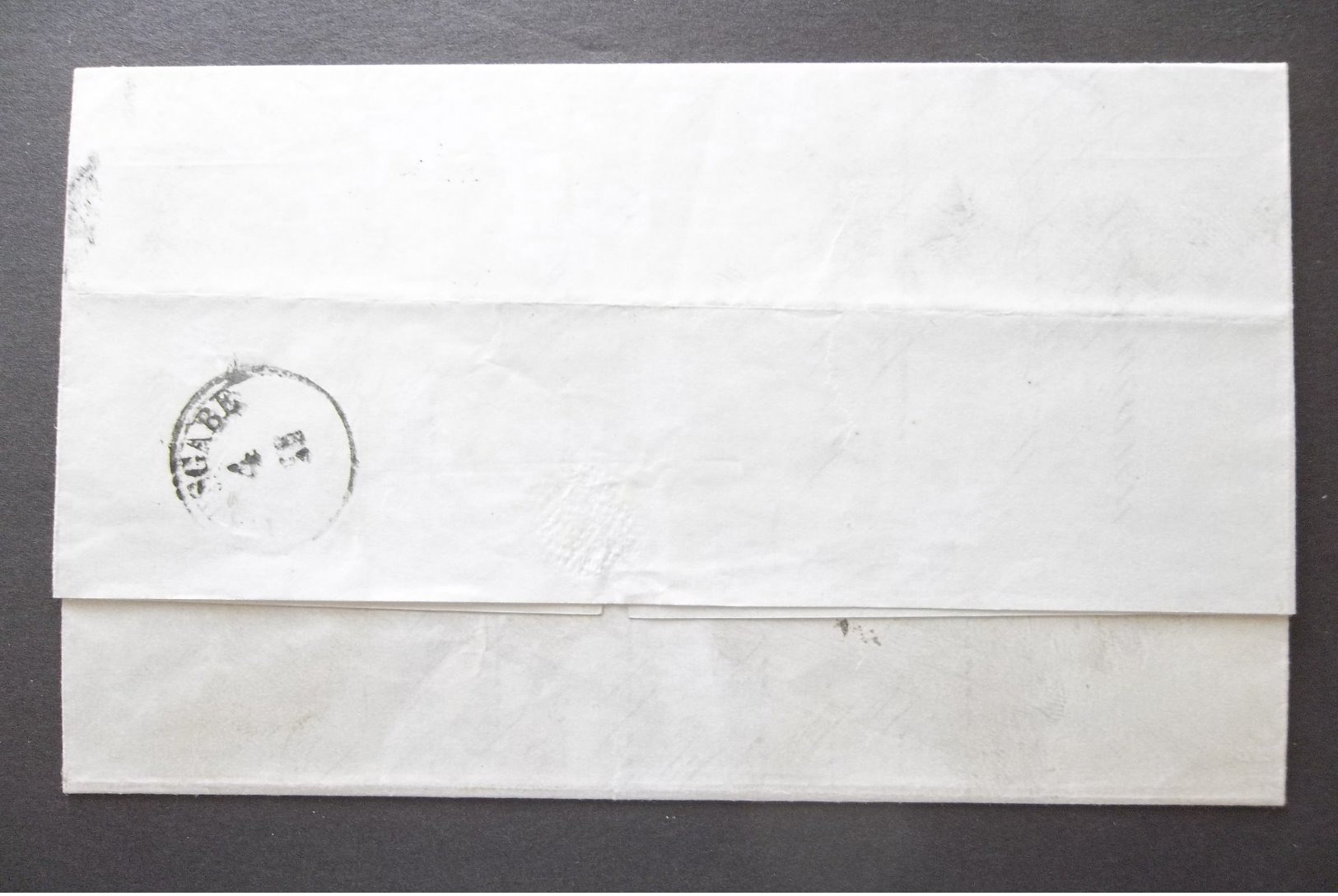 Deutshe Reichs Post: 1873 Folded Letter To (?) (#VS10) - Covers & Documents