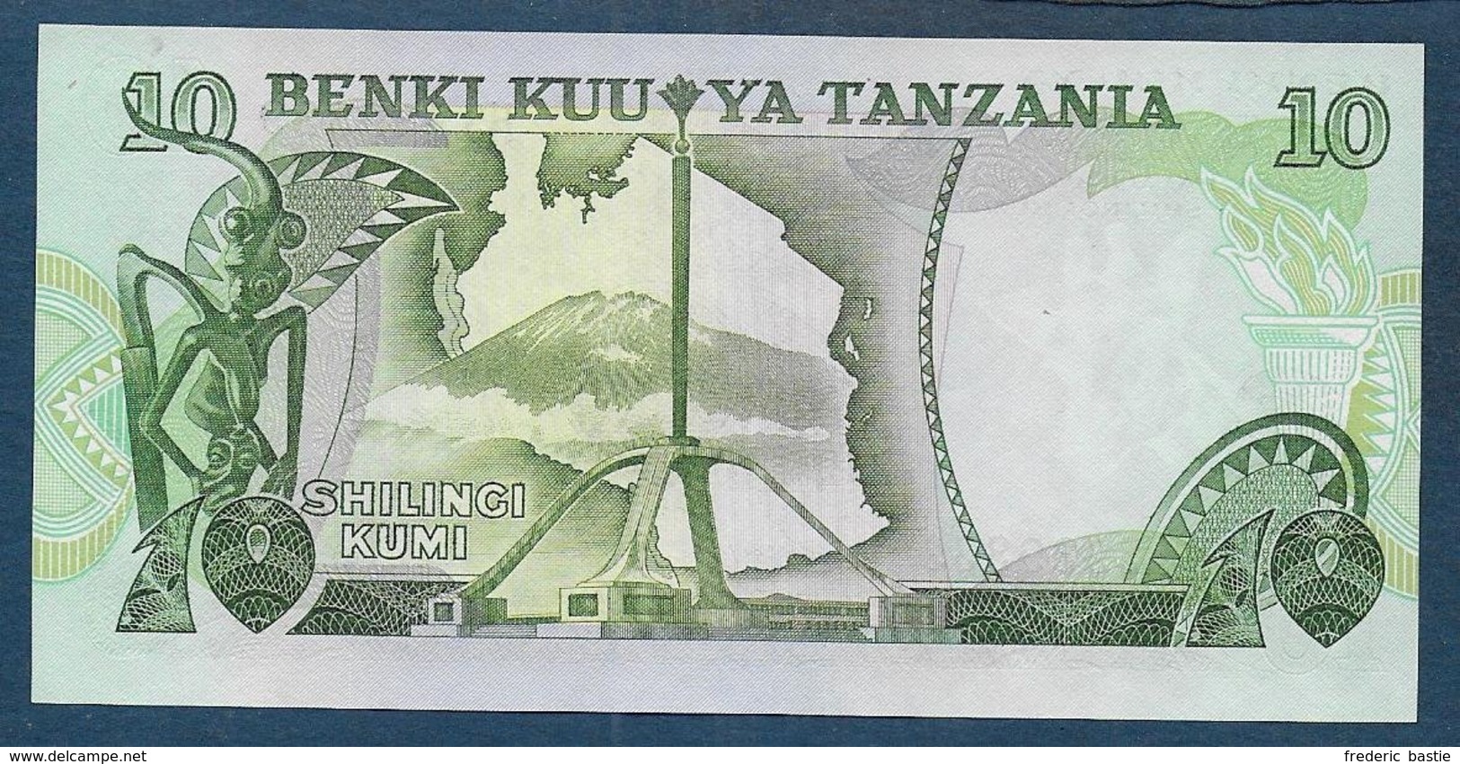 TANZANIE -    Billet 10 Shilinci - Tanzanie