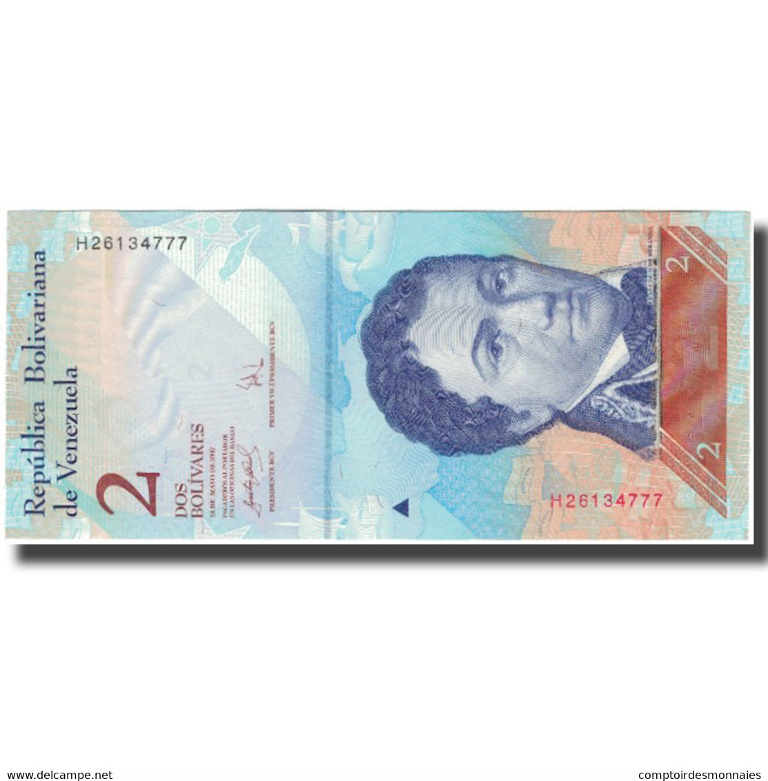 Billet, Venezuela, 2 Bolivares, 2007-05-24, KM:88b, NEUF - Venezuela