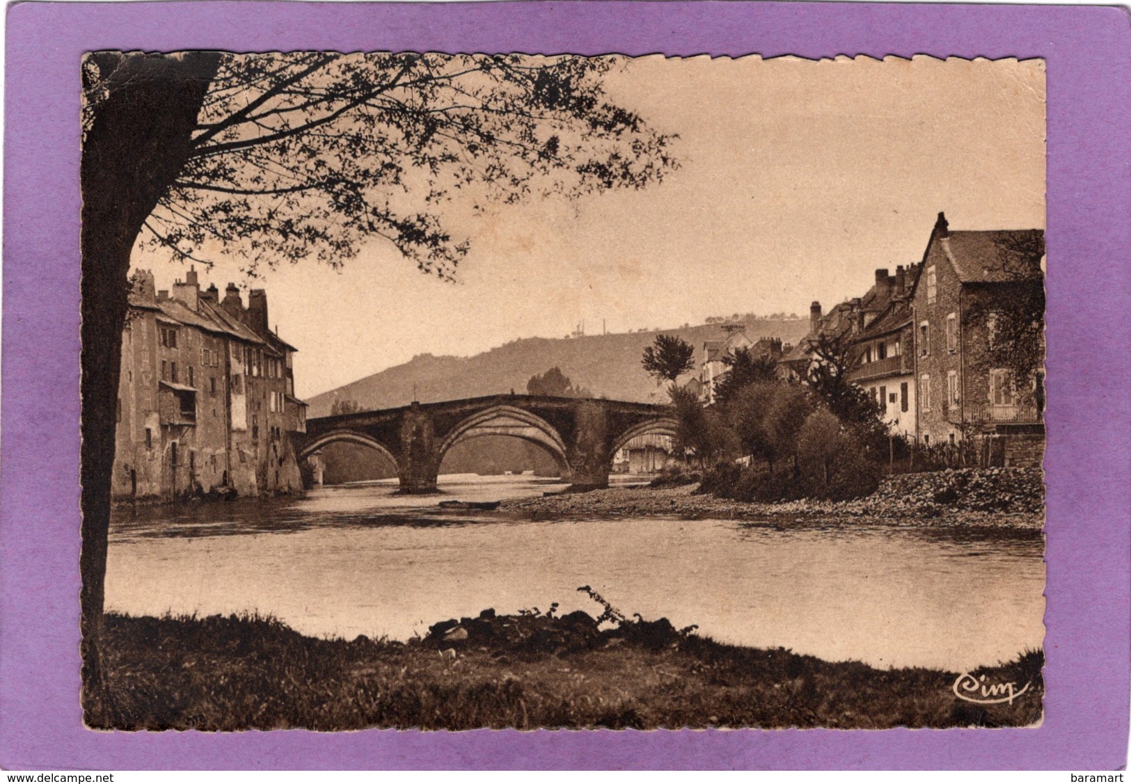 12 ESPALION Le Vieux Pont Et Les Bords Du Lot - Espalion