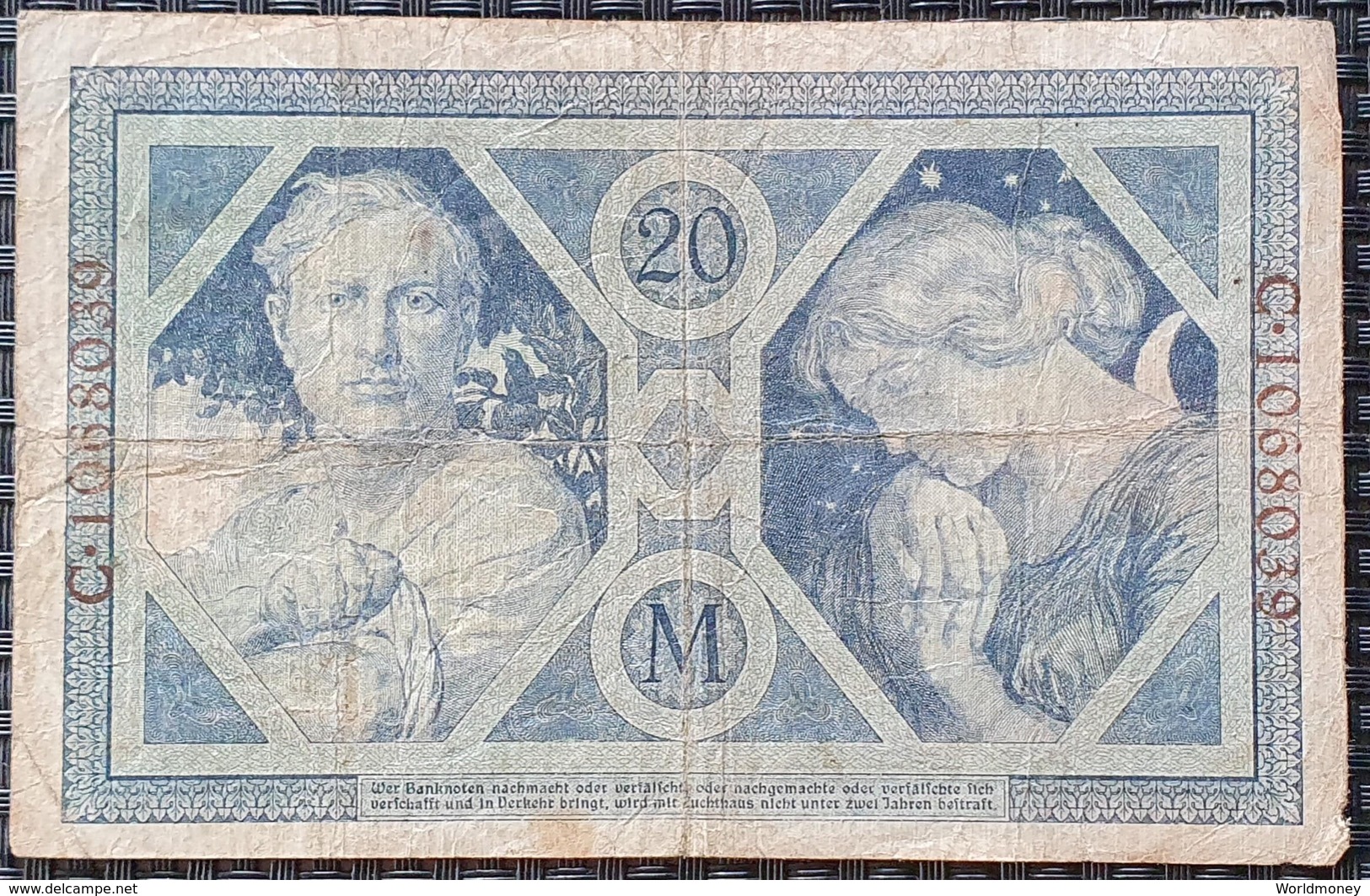 Germany -  20 Mark -  1915, - 20 Mark