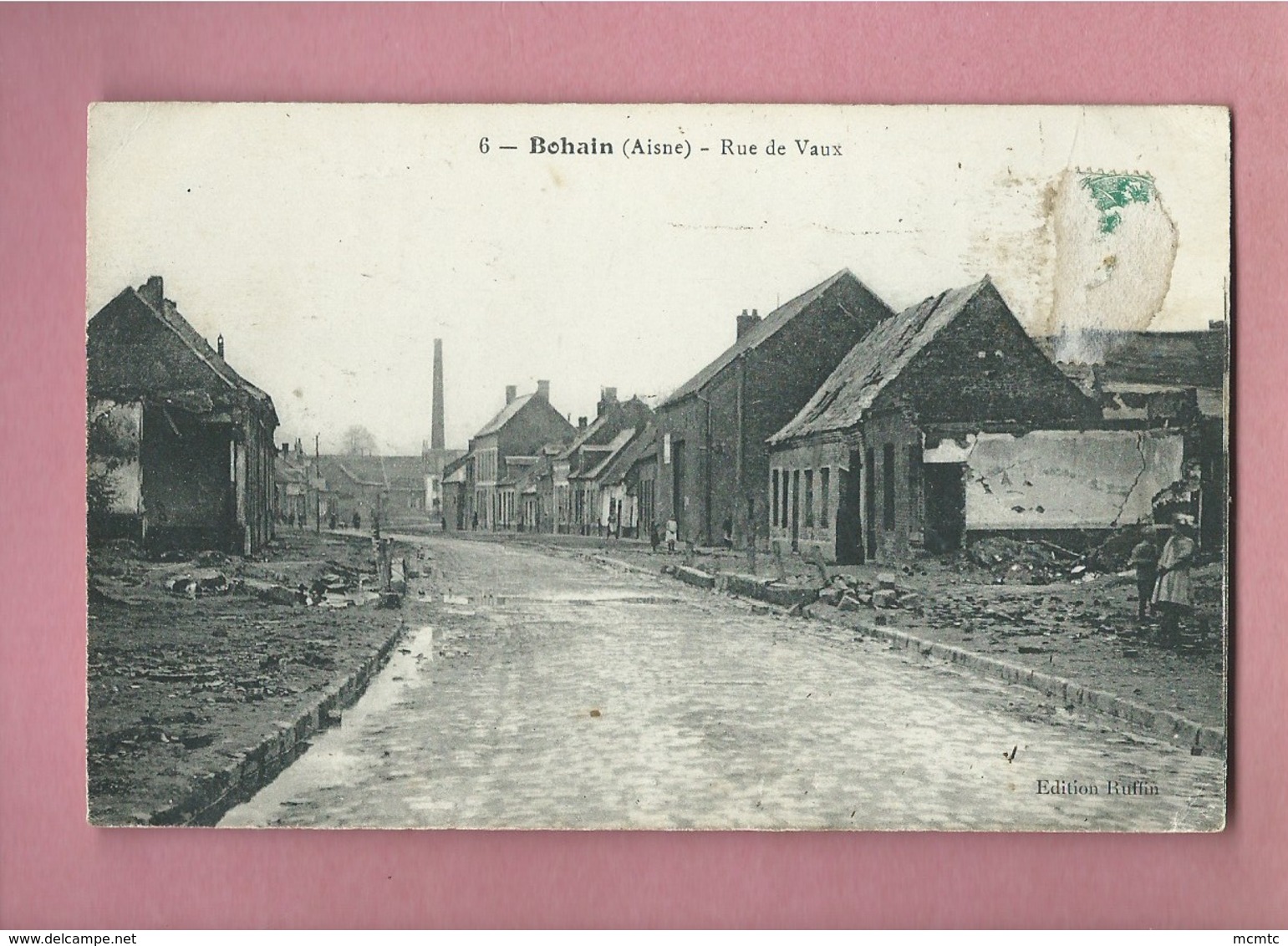 CPA  - Bohain  -(Aisne) - Rue De Vaux - Sonstige & Ohne Zuordnung