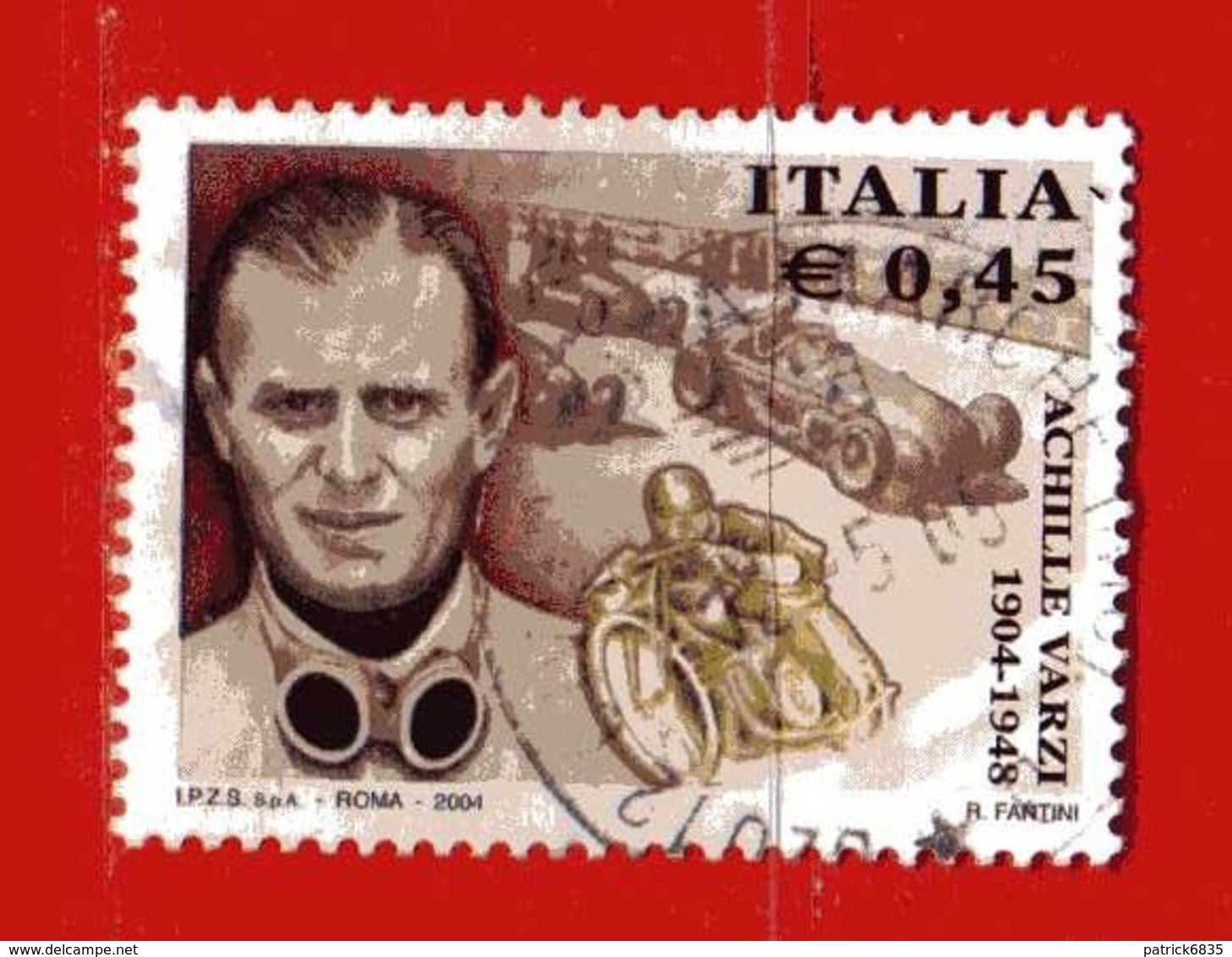 Italia ° - Anno -2004 - ACHILLE VARZI.  Unif. 2807.  Usato - 2001-10: Used