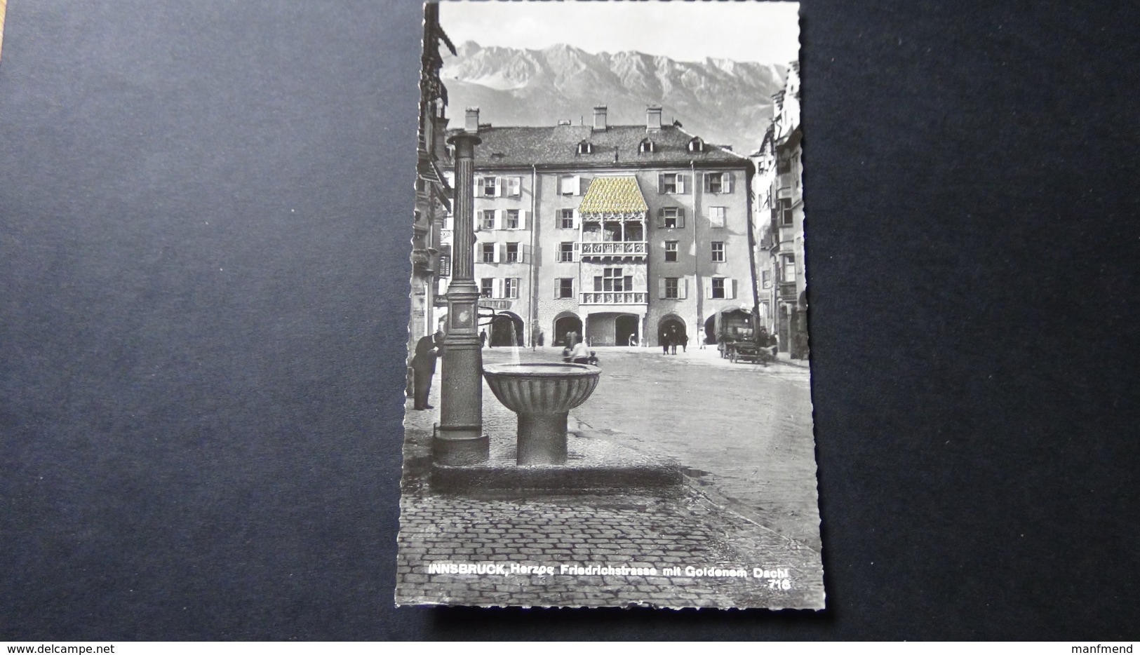 Austria - Innsbruck - Herzog Friedrichstrasse Mit Goldenem Dachl - Um 1953 - Look Scans - Innsbruck