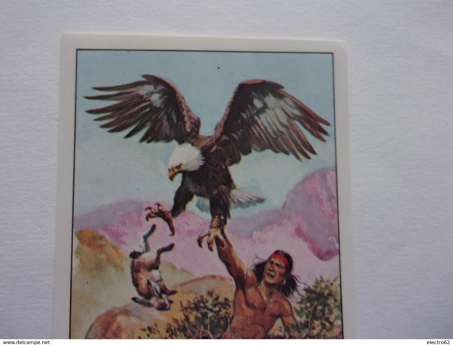 PANINI WEST Cow Boy Indien Cavalerie N°126 Aigle Eagle Aguila Adler - Edition Française