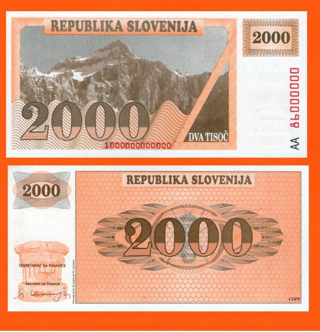 Slovenia 200 Tolar 1991 - Slovénie