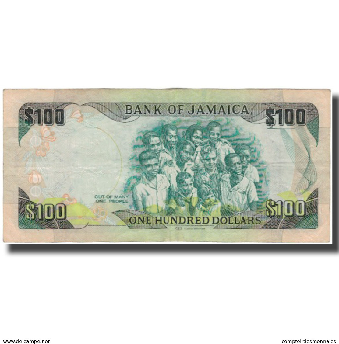 Billet, Jamaica, 100 Dollars, 2012-08-06, KM:90, TB - Jamaique