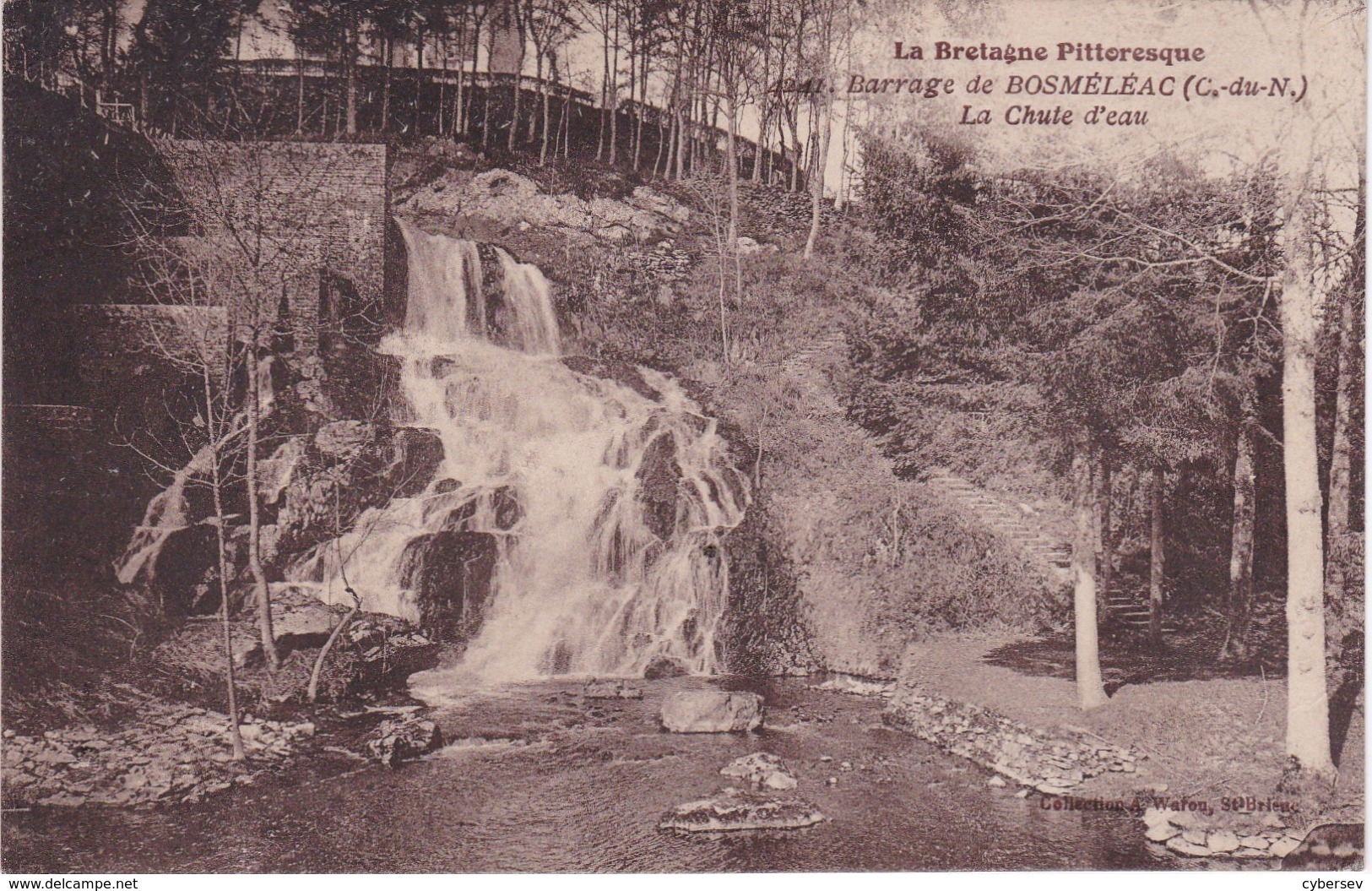 Barrage De Bosméléac - La Chute D'eau - Bosméléac