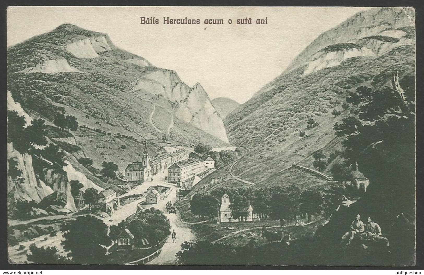 Romania-----Băile Herculane-----old Postcard - Romania