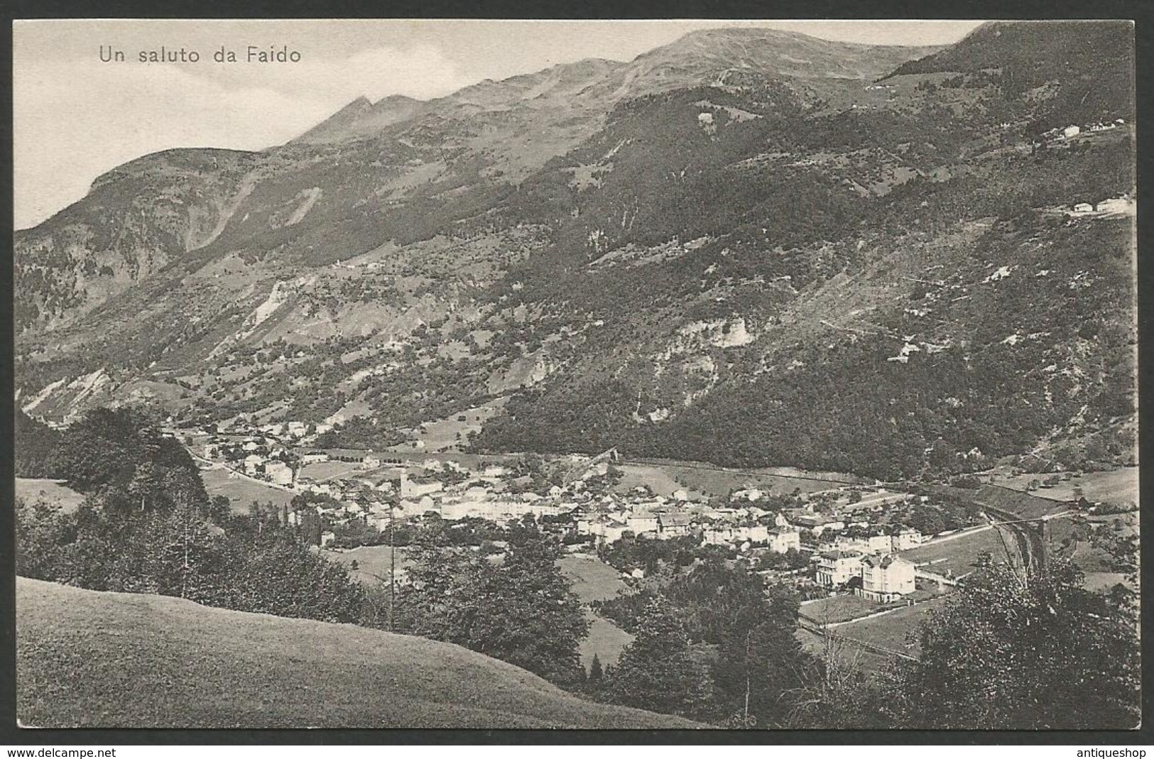 Switzerland-----Faido-----old Postcard - Faido