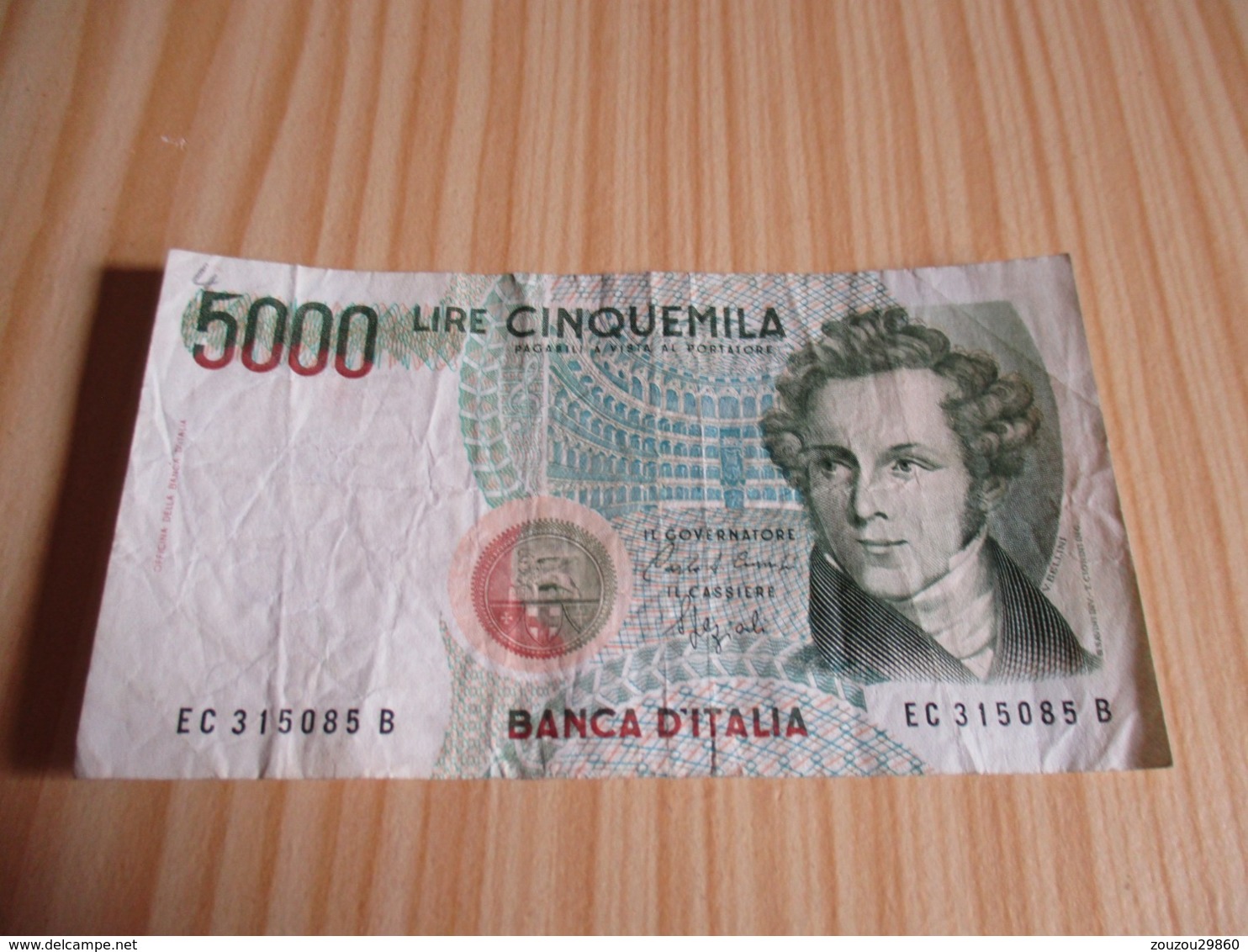 Italie.Billet 5000 Lires 1985. - 5000 Lire