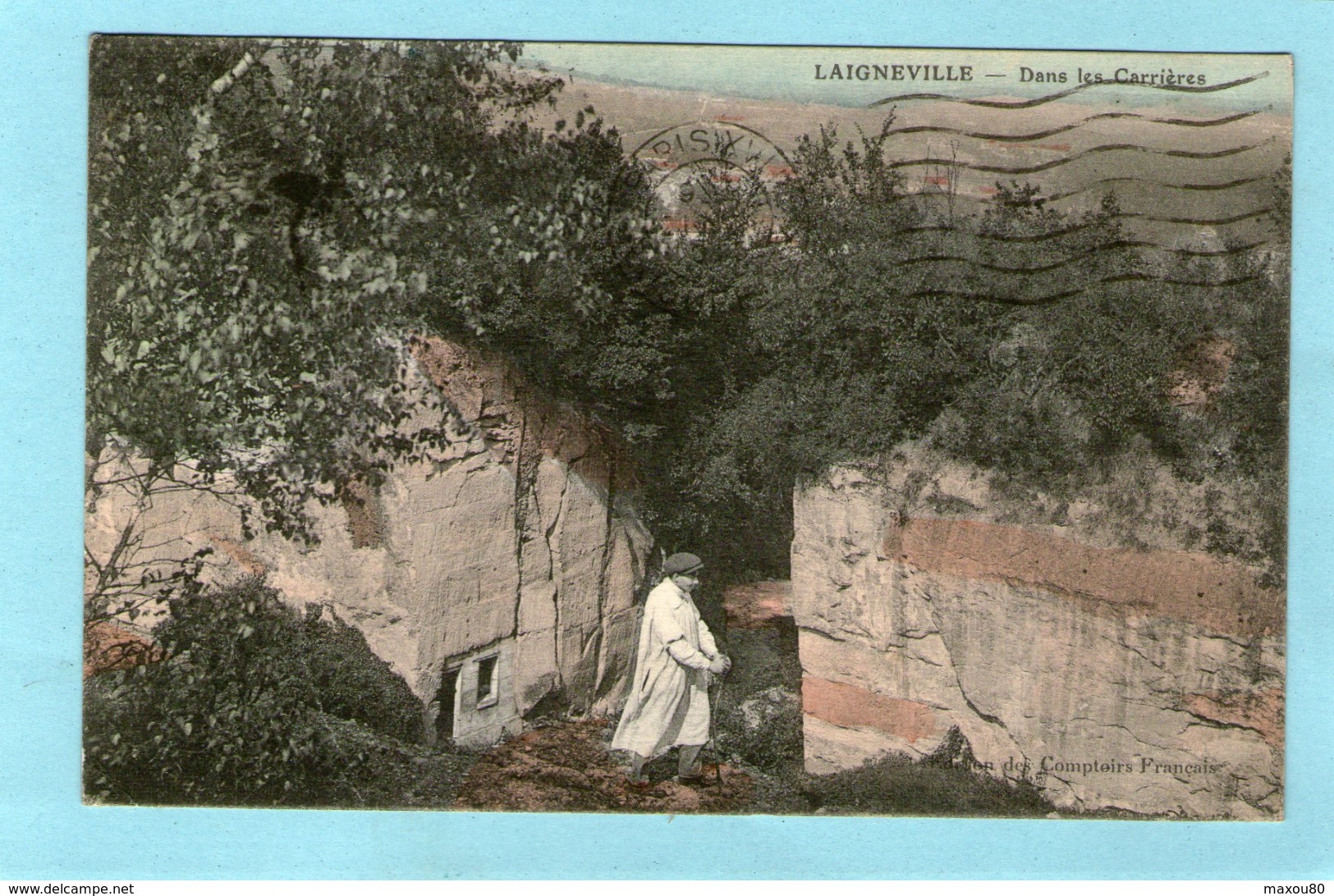 LAIGNEVILLE - Dans Les Carrières - 1915 - - Altri & Non Classificati