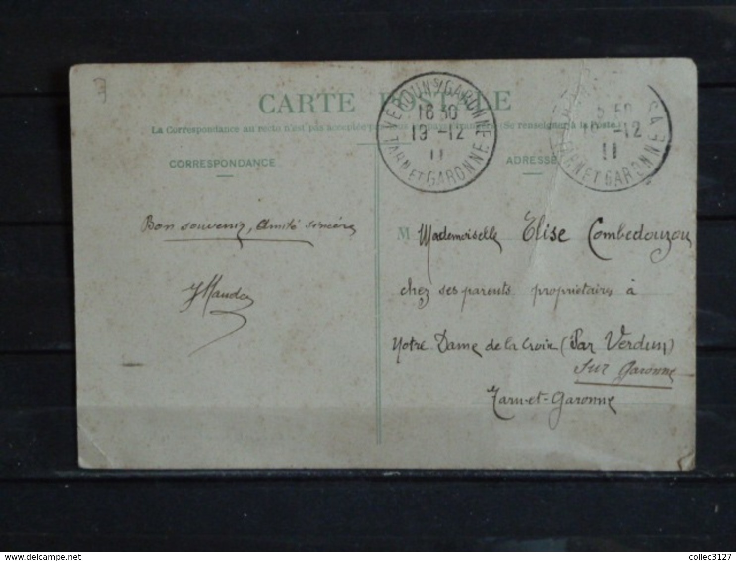 Z27 - 82 - Bourg De Visa - Avenue De Moissac - Hotel Du Nord - Gendarmerie - Andrieu - 1911 - Bourg De Visa